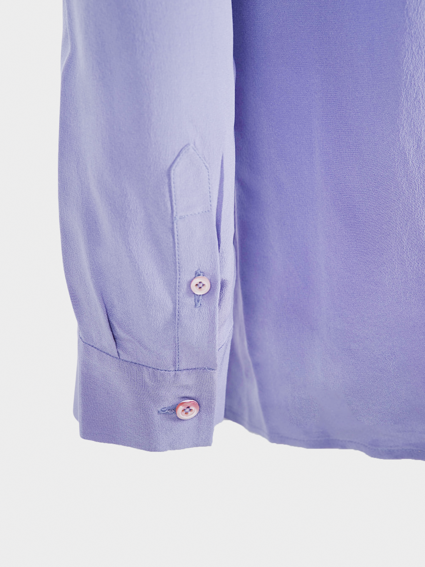 Prada SS 2000 Runway Purple Silk Blouse