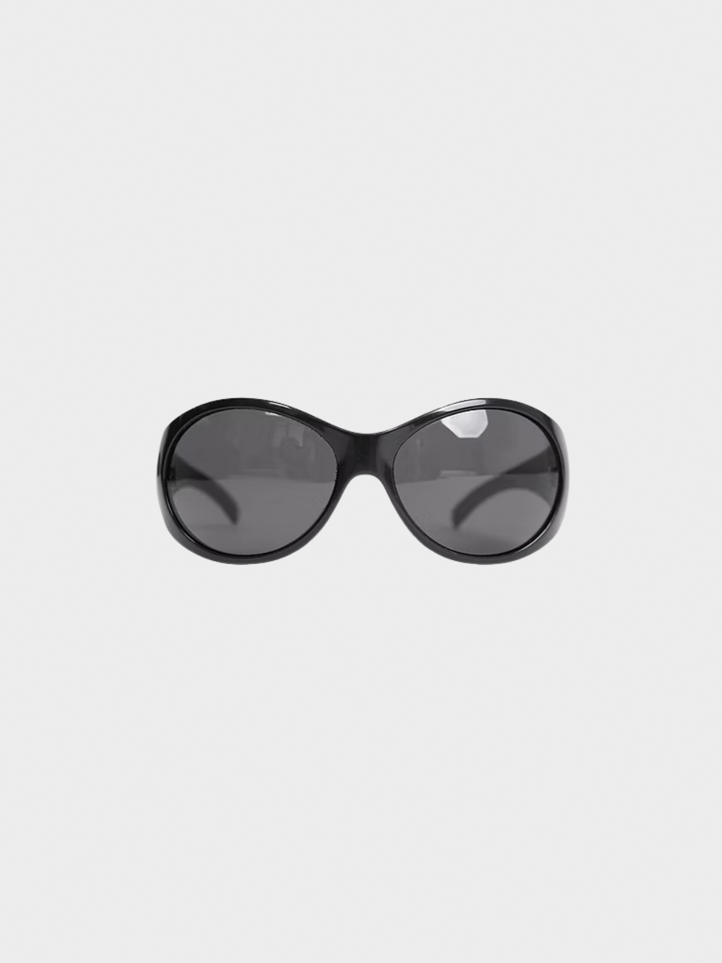 Miu Miu 2000s Black Oversized Sunglasses