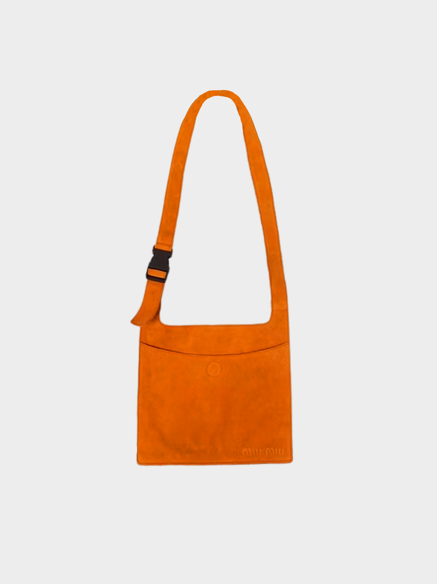 Miu Miu SS 1999 Orange Suede Bag