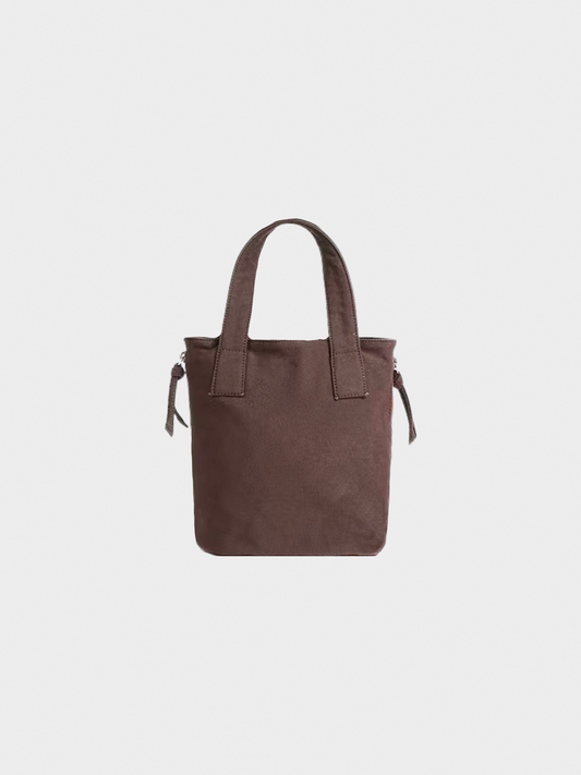 Miu Miu Early 1990s Brown Mini Tote Bag