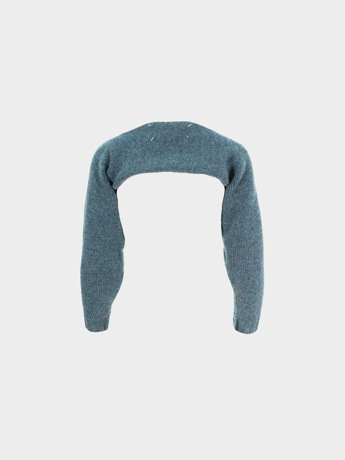 Maison Martin Margiela SS 1997 Blue Knit Long Sleeves/Arm Warmers