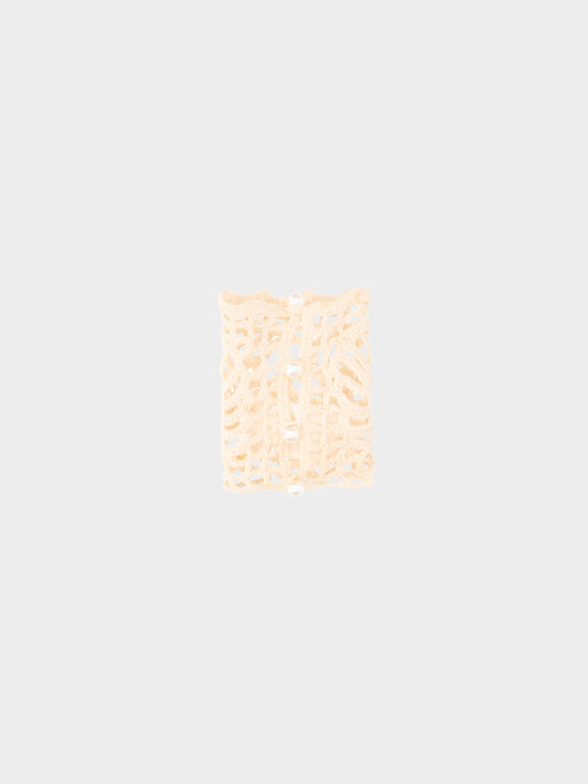 Maison Martin Margiela SS 2002 Lace Cuff Bracelet
