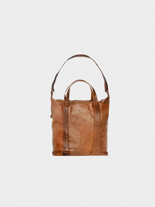 Maison Martin Margiela AW 2015 Brown Large Leather Bag