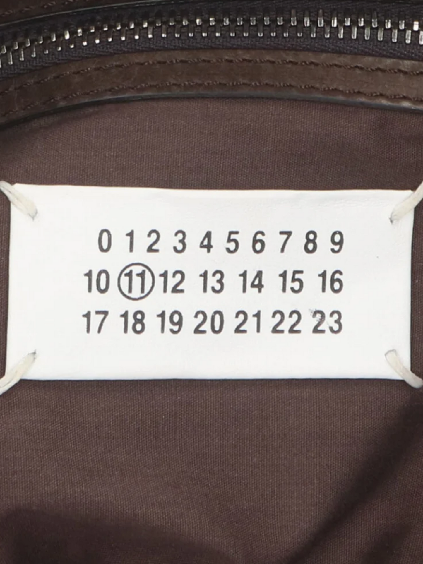 Maison Martin Margiela AW 2015 Brown Large Leather Bag