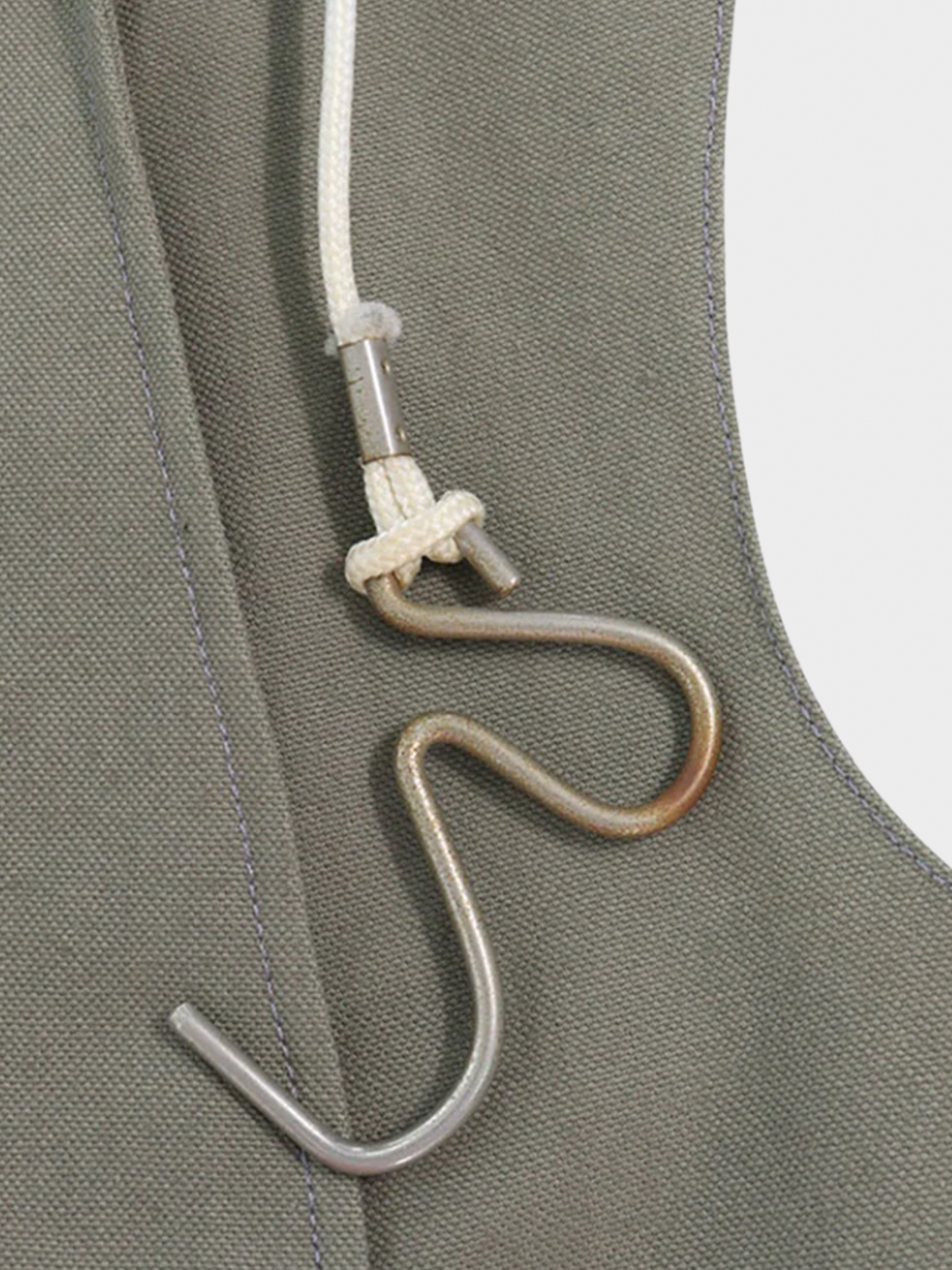 Maison Martin Margiela SS 1998 Olive Green Cotton Vest