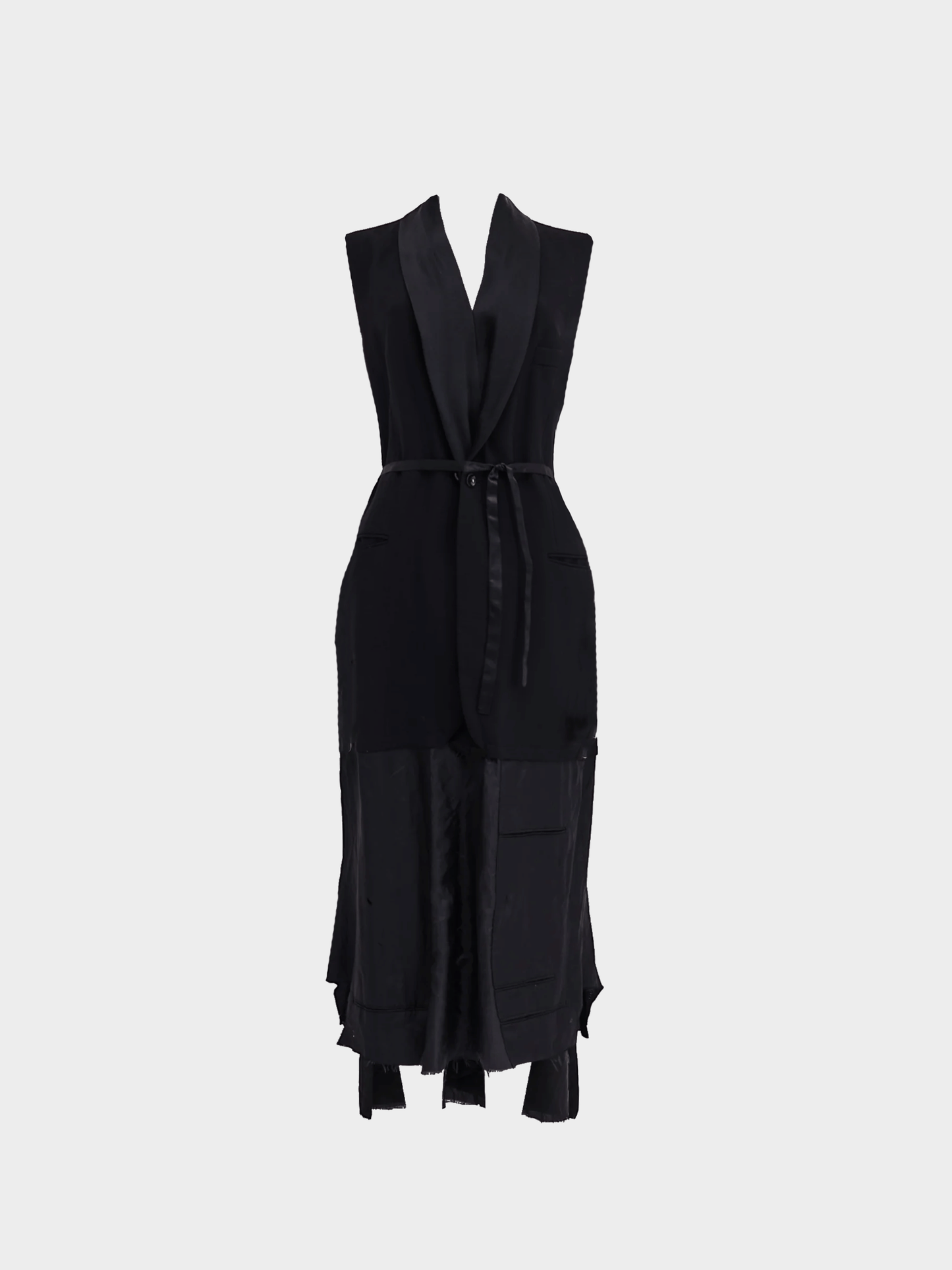 Maison Martin Margiela FW 2003 "Artisanal" Sleeveless Black Dress