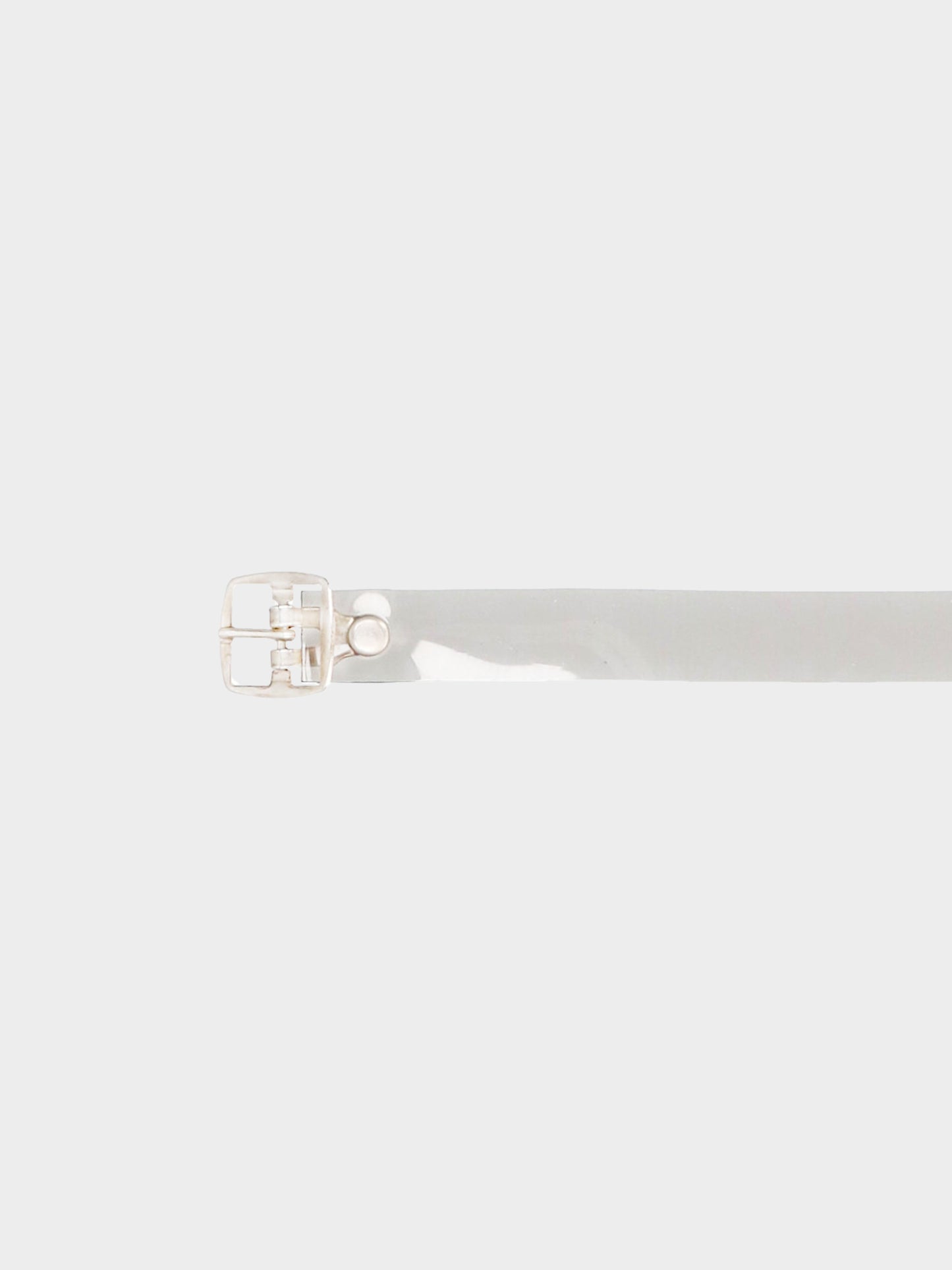 Maison Martin Margiela SS 1996 Gray Transparent Belt