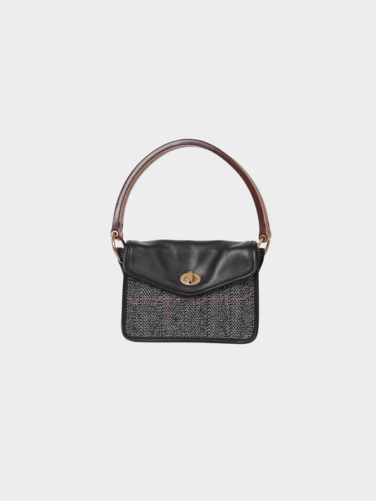 Miu Miu FW 2003 Wool Leather Bag