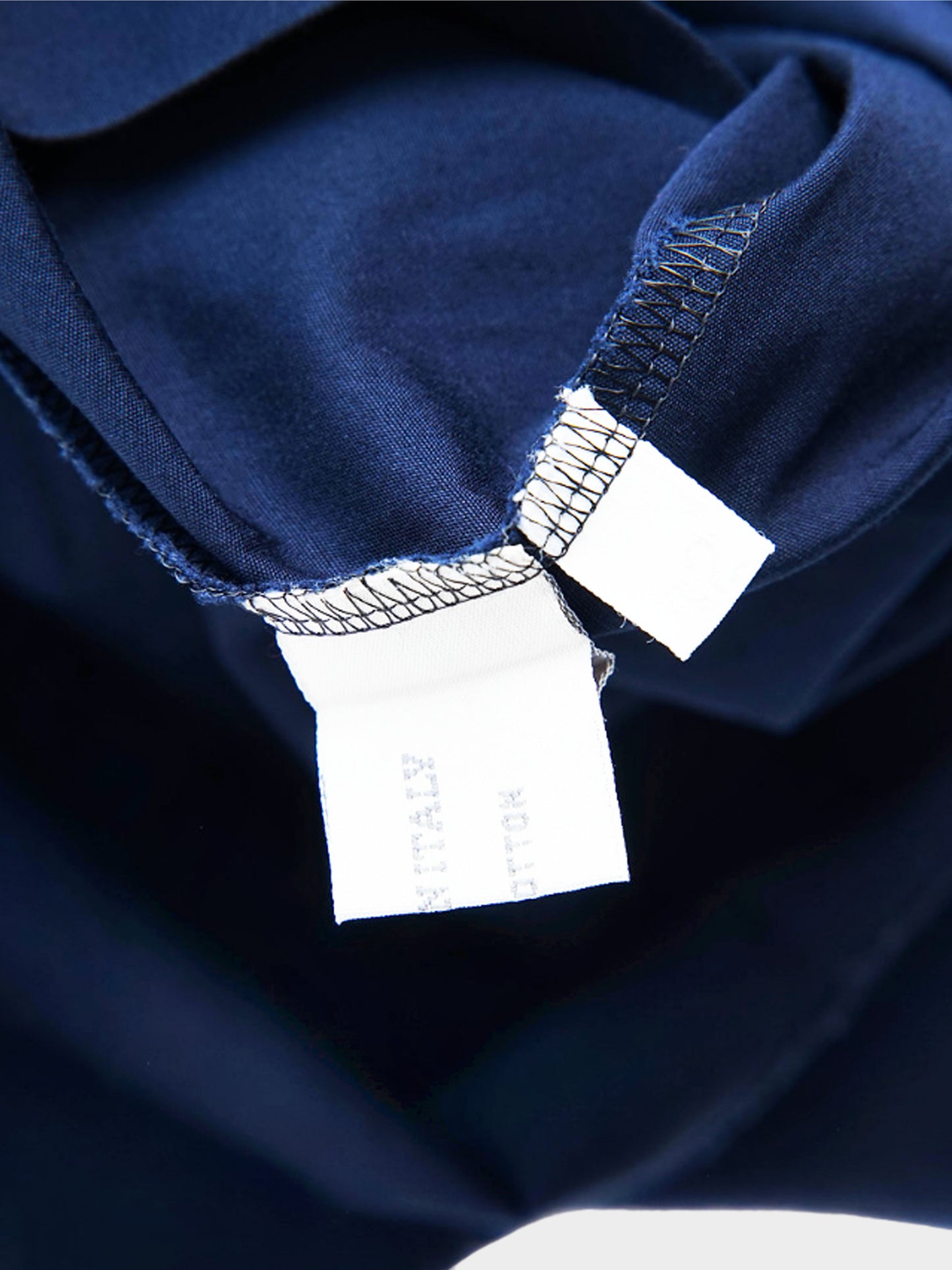 Miu Miu SS 1999 Navy Back Pleated Runway Dress