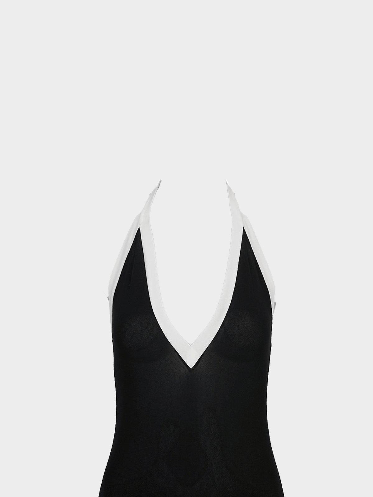 Miu Miu Resort 2010 Black Viscose Maxi Dress