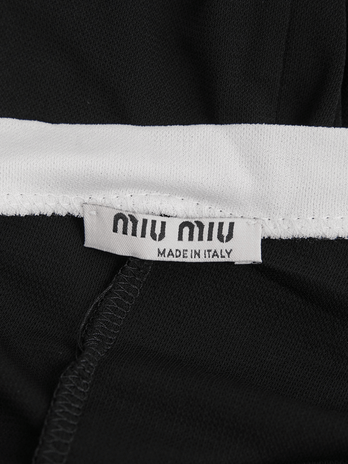 Miu Miu Resort 2010 Black Viscose Maxi Dress