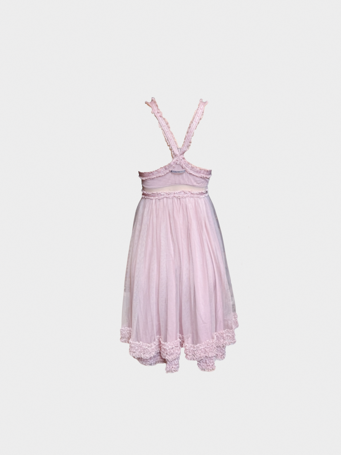 Jean Paul Gaultier 2000s Dusty Pink Flowy Dress