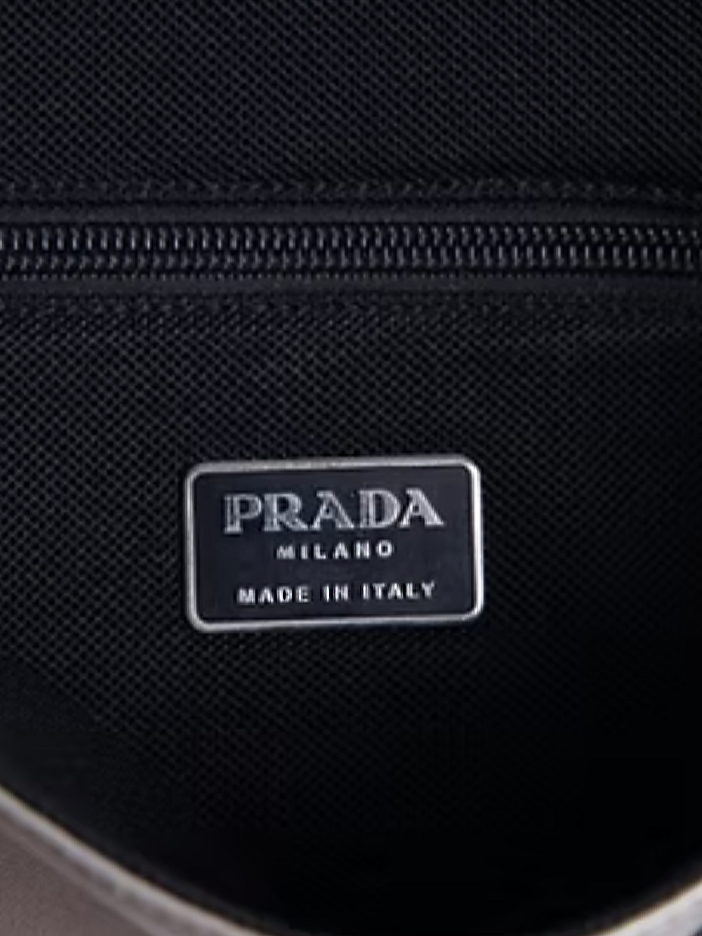 Prada FW 1999 Silver Metallic Tote Bag