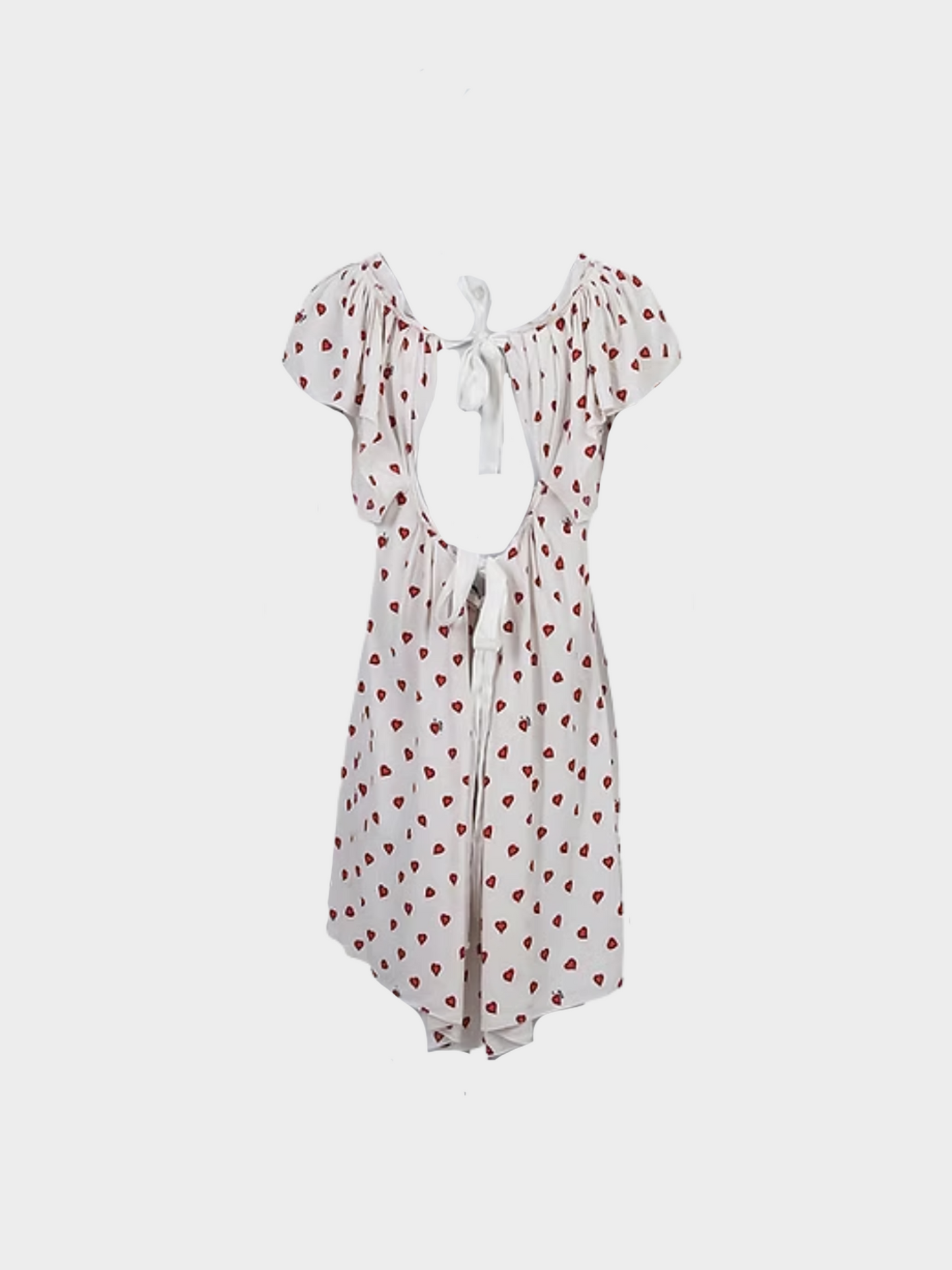 Prada 2010s Heart Printed Mini Dress