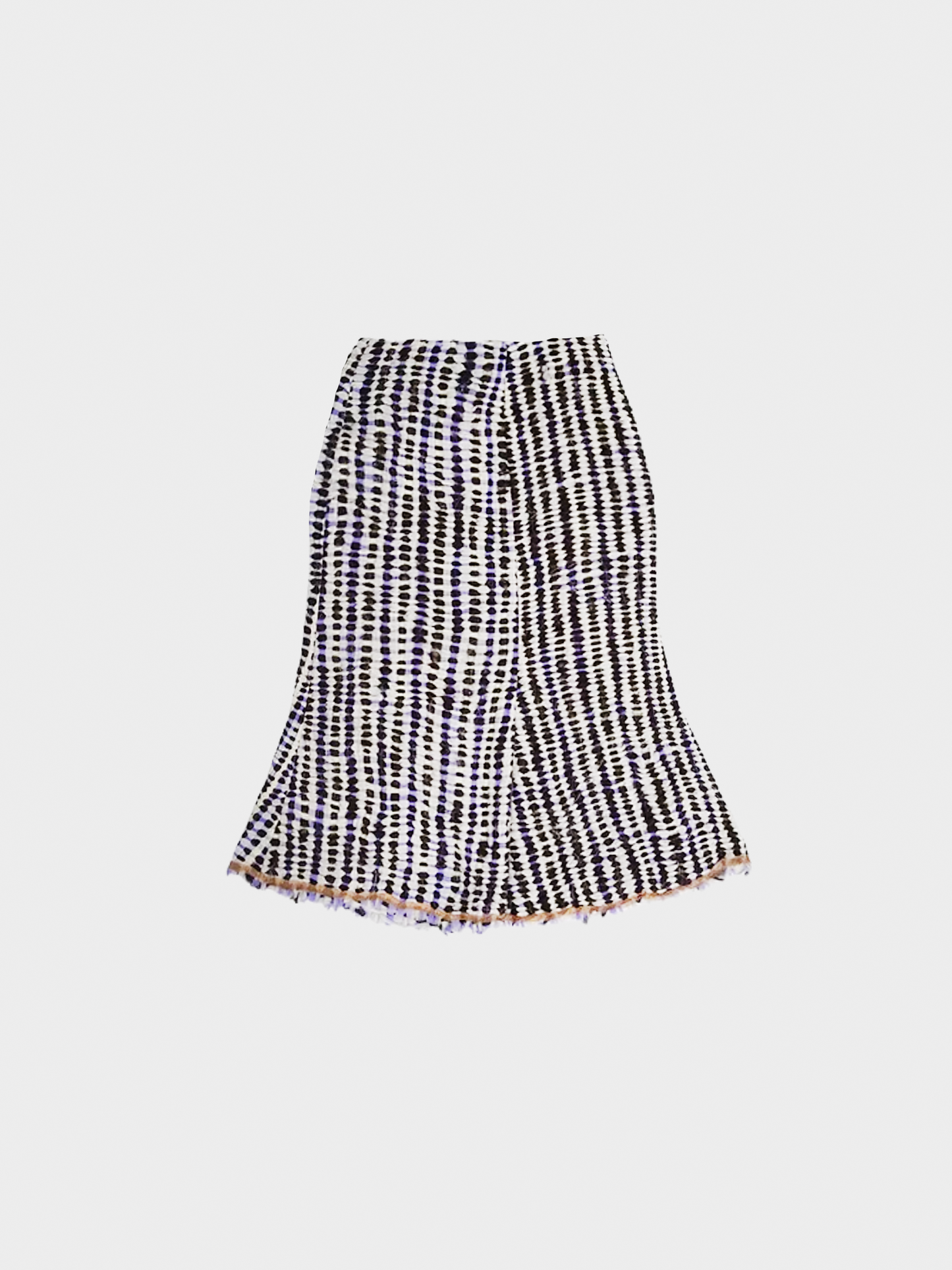 Prada FW 2000 Multicolour Geometric Midi Skirt