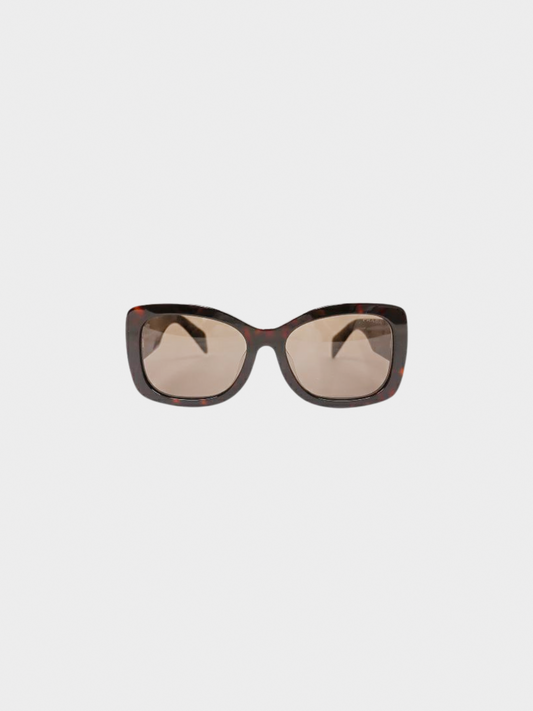 Prada 2020s Brown Tortoiseshell Sunglasses