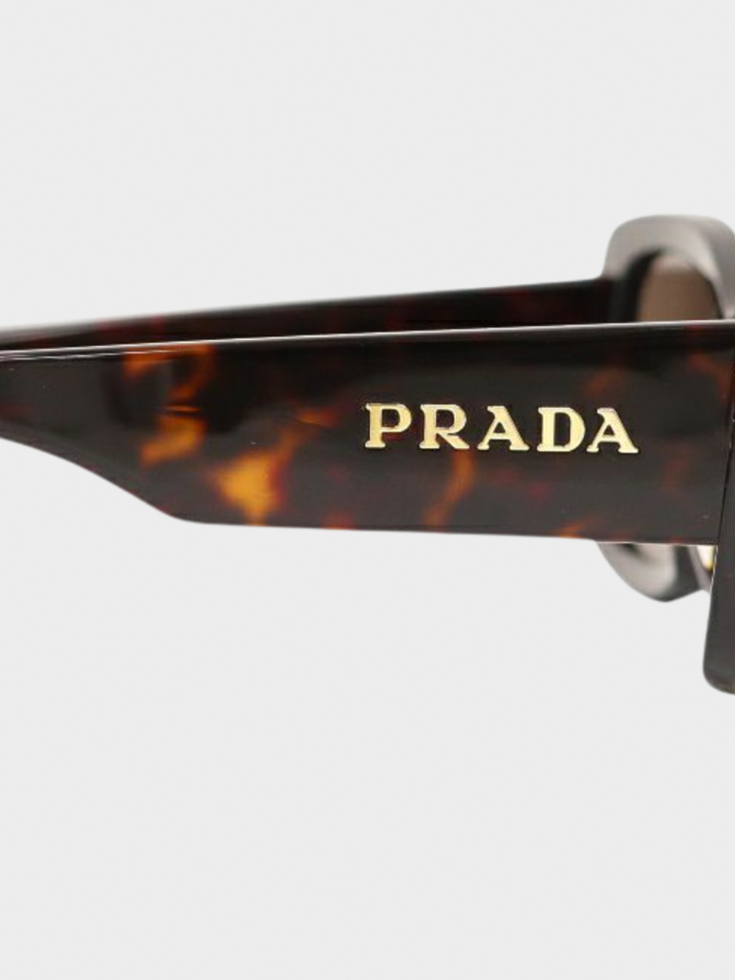 Prada 2020s Brown Tortoiseshell Sunglasses