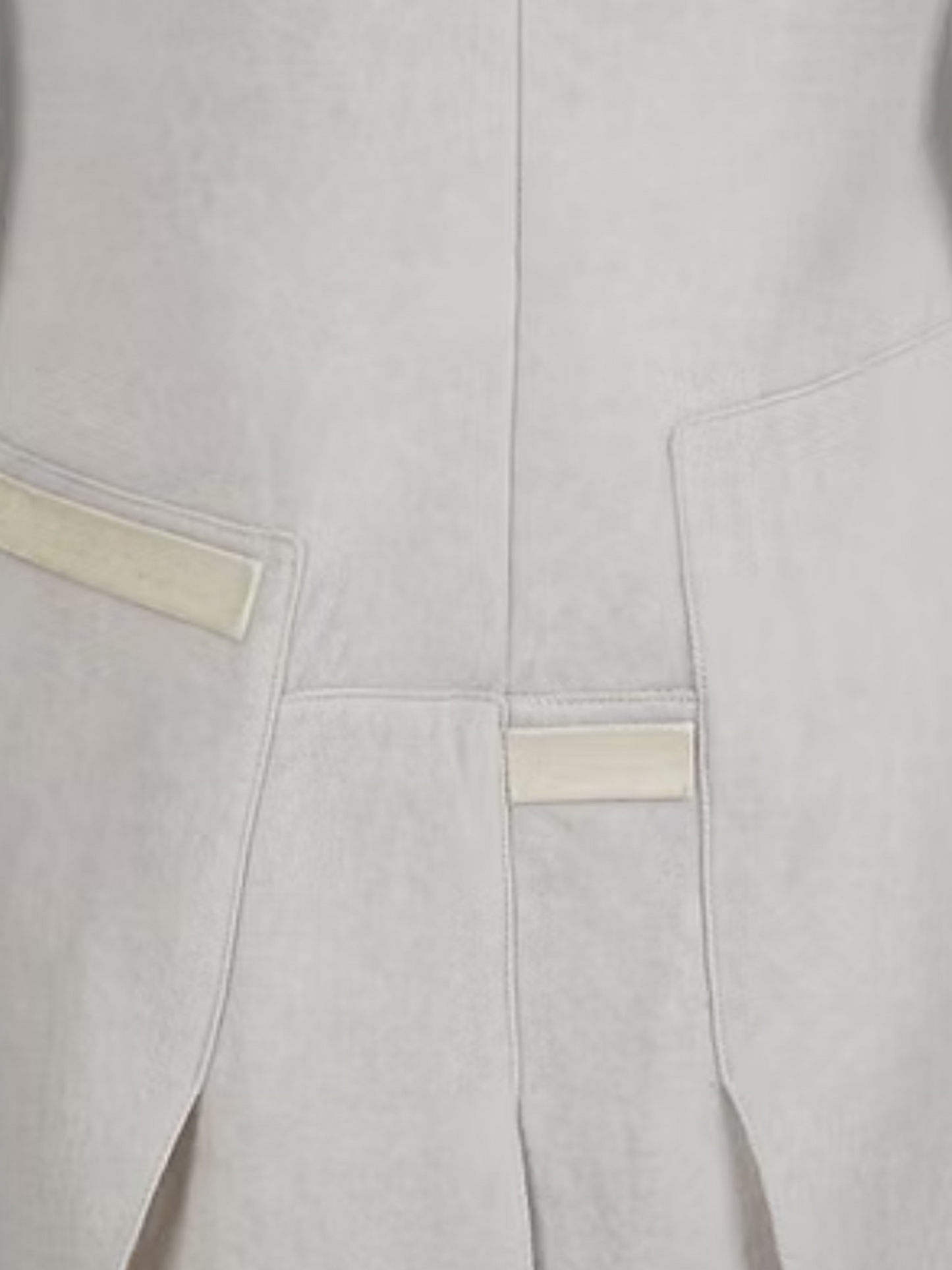 Prada FW 1998 Runway Grey Pleated Dress