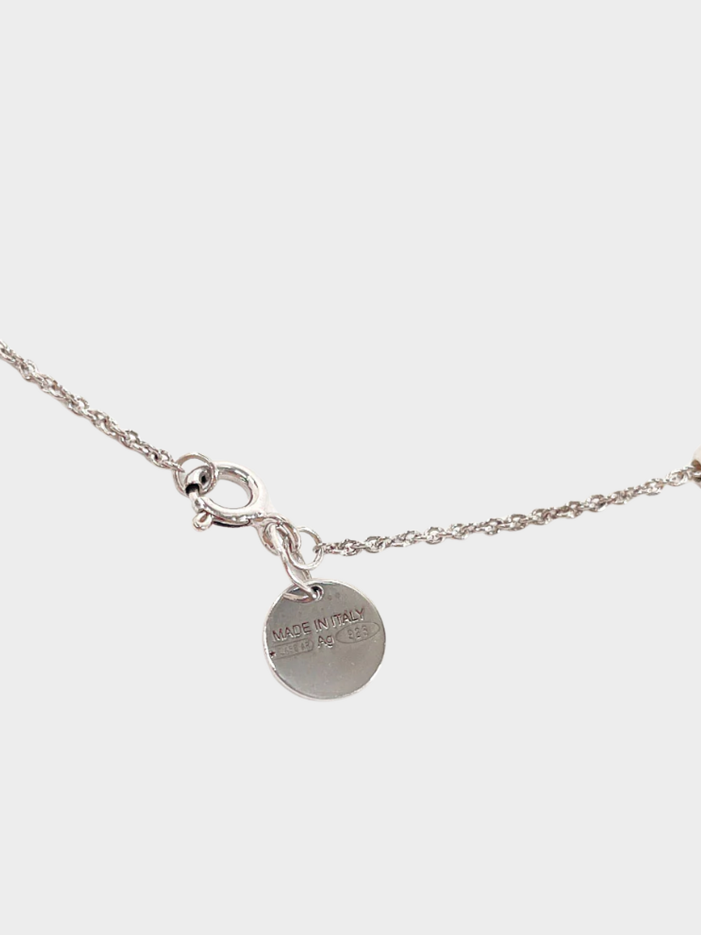 Prada 2000s Multicoloured Bird Pendant Silver Necklace