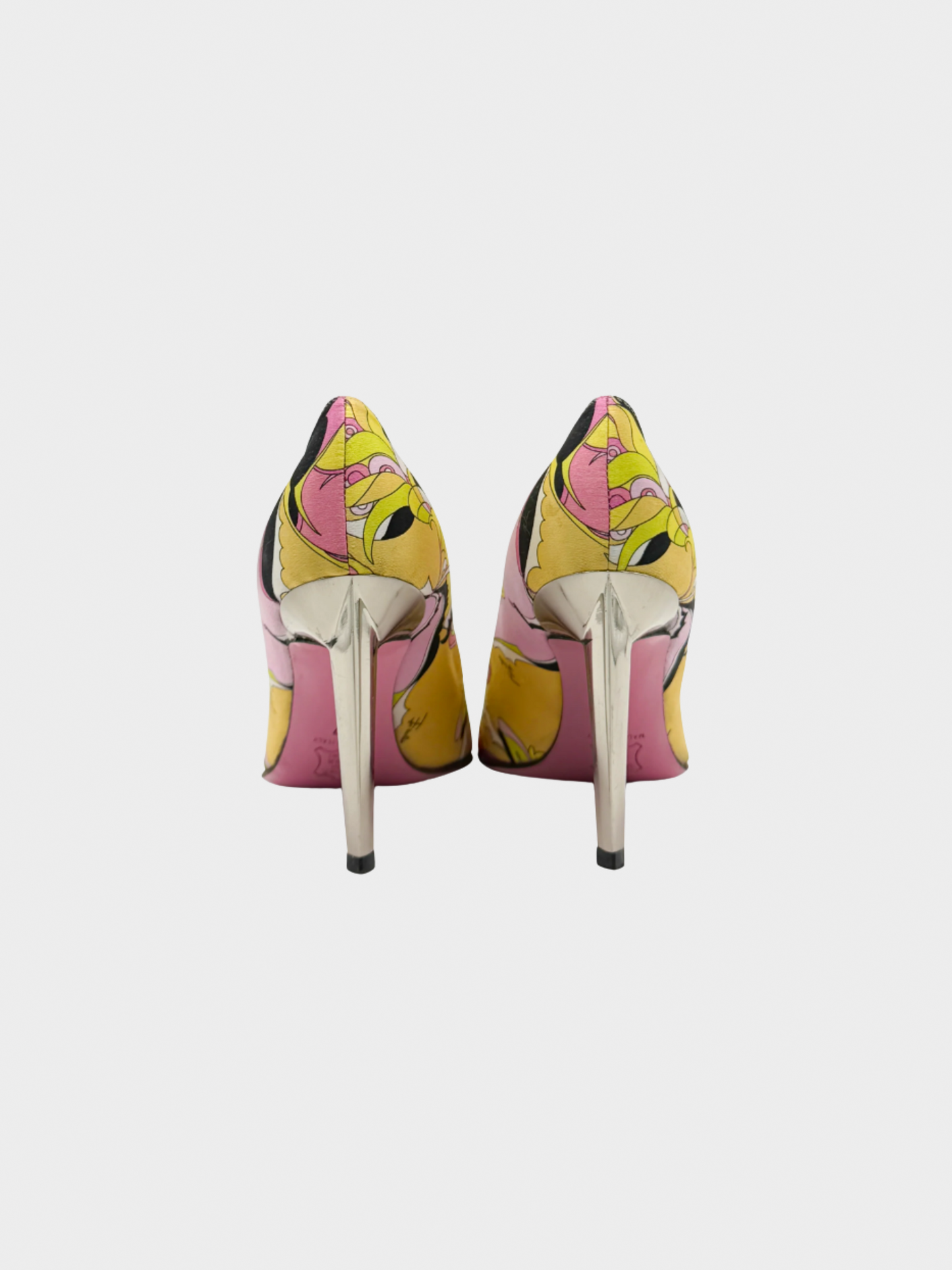 Emilio Pucci 2000s Multicoloured Pattern Pump