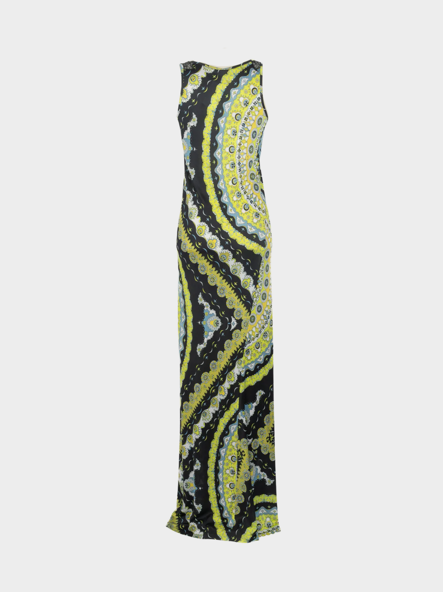 Emilio Pucci SS 2012 Multicoloured Stretch Viscose Maxi Dress
