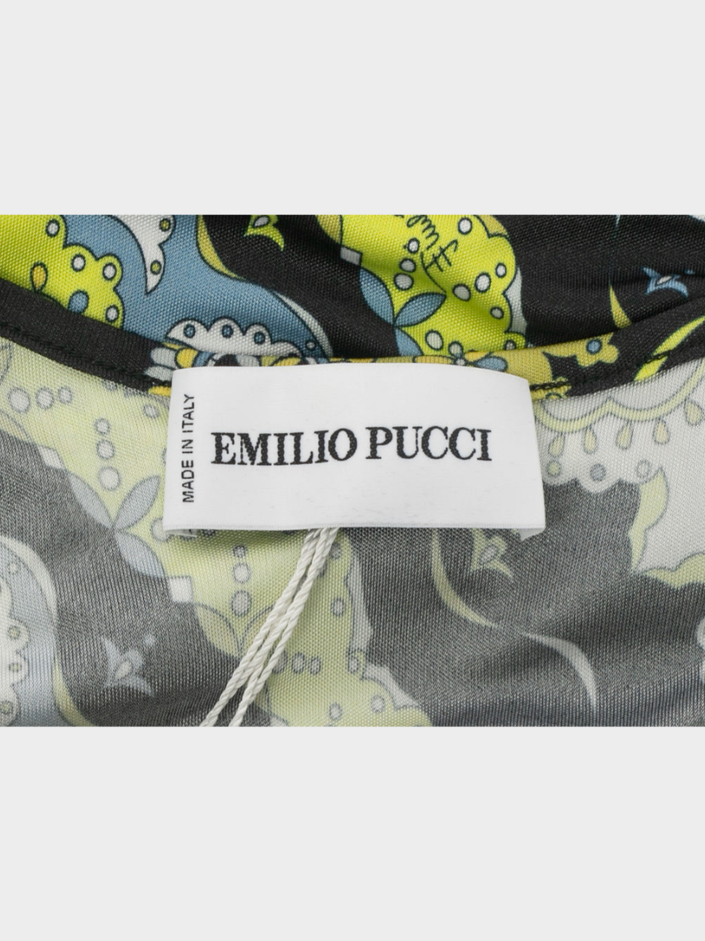Emilio Pucci SS 2012 Multicoloured Stretch Viscose Maxi Dress
