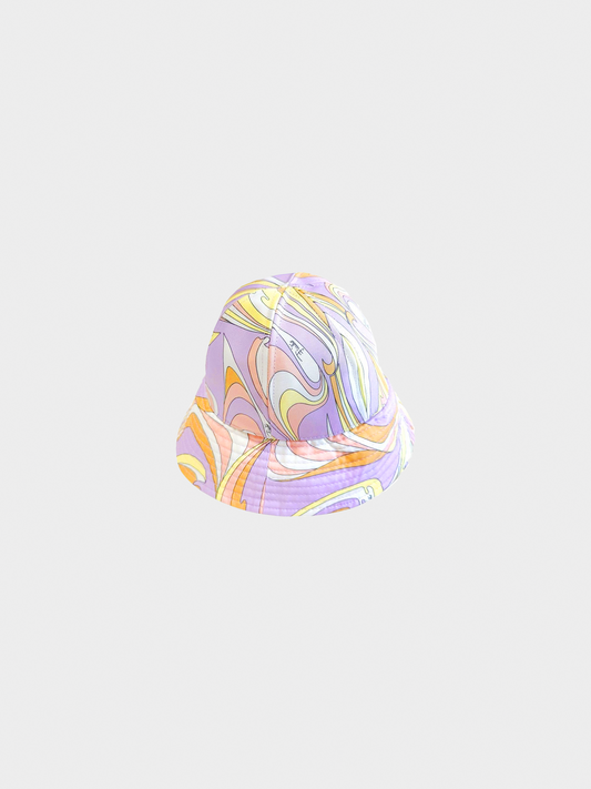 Emilio Pucci 2000s Multicolour Graphic Bucket Hat
