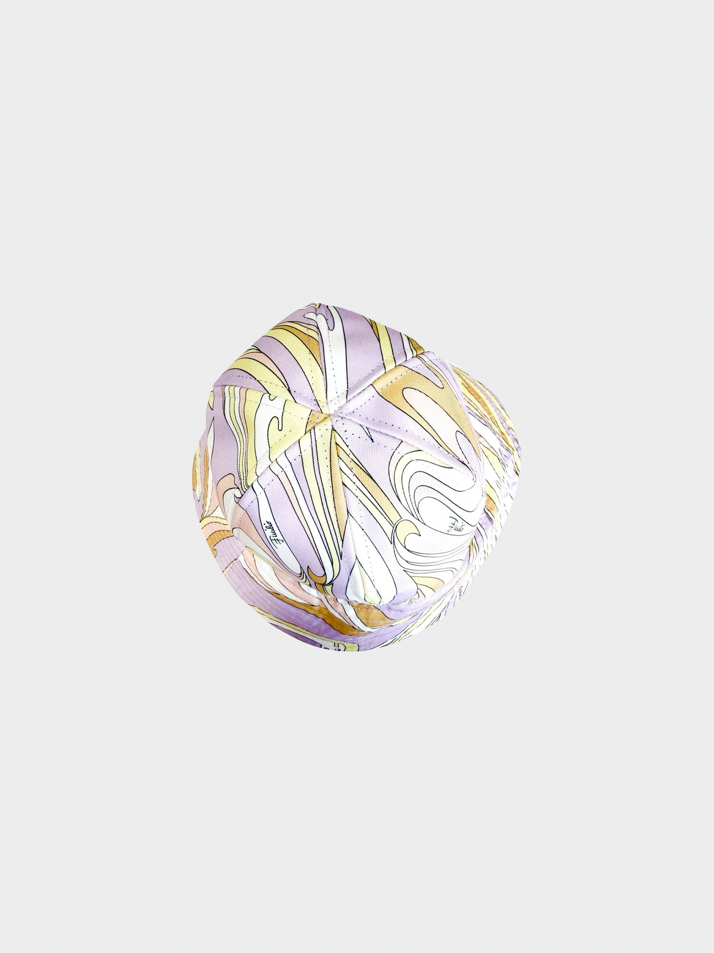 Emilio Pucci 2000s Multicolour Graphic Bucket Hat