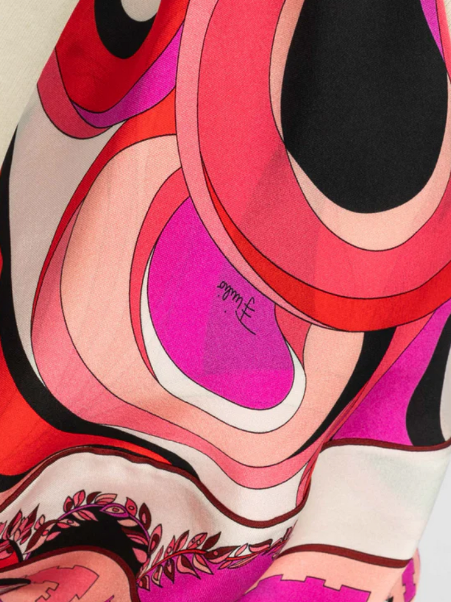 Emilio Pucci SS 2012 Multicoloured Graphic Printed Halter Top