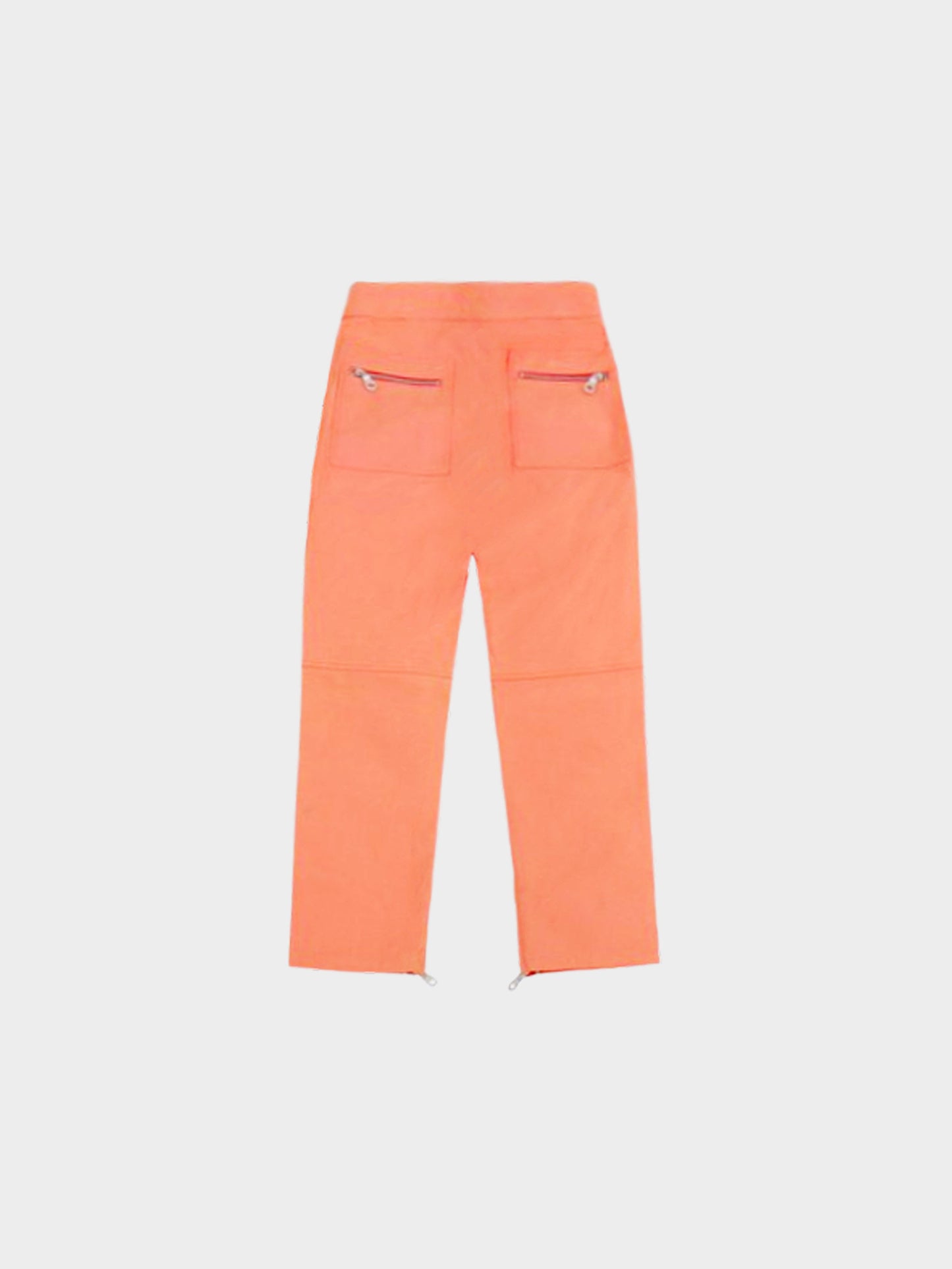 Chanel Sports Line SS 2002 Orange Zip Detailed Trousers