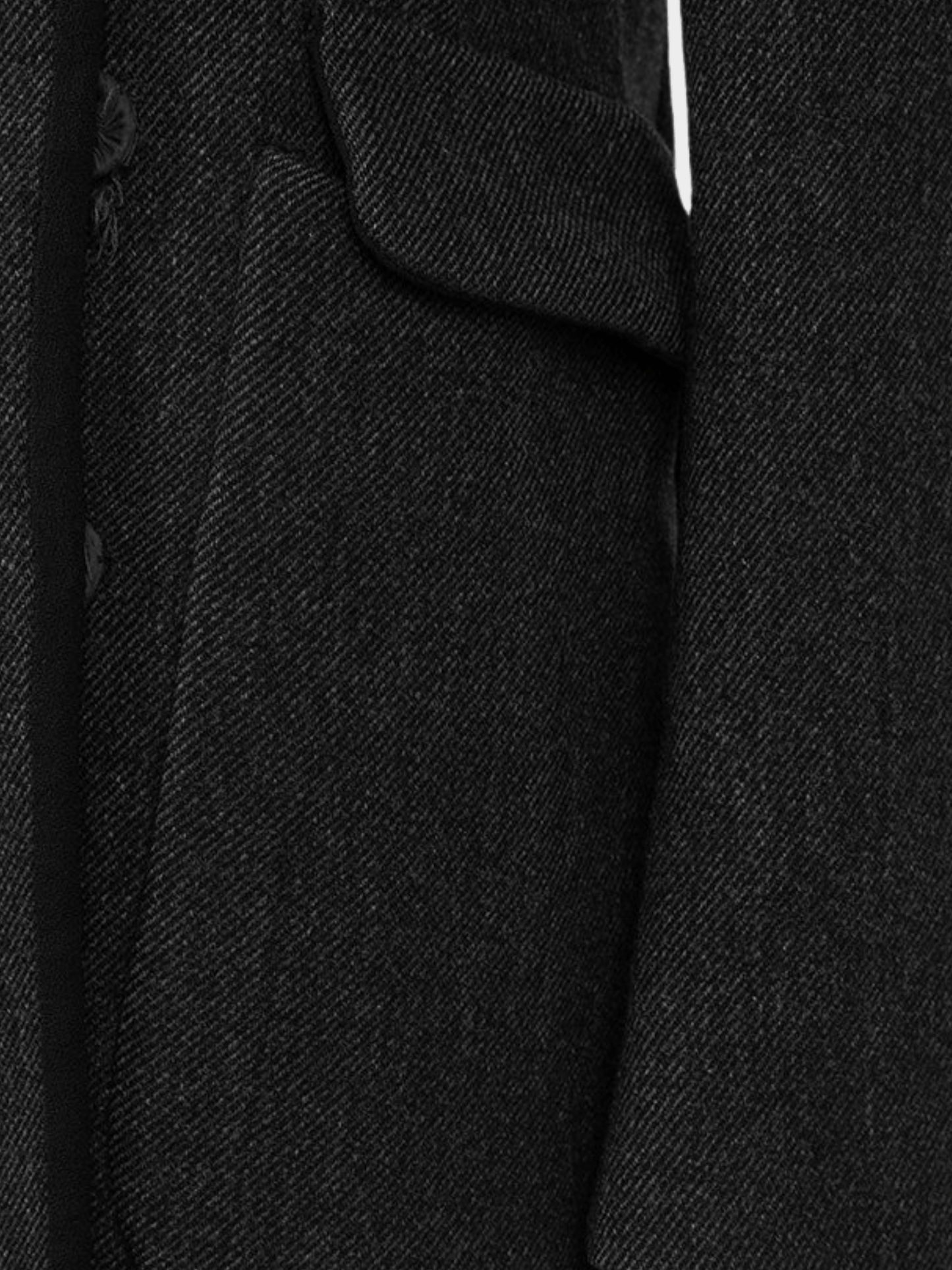 Prada FW 2001 Dark Grey Runway Coat