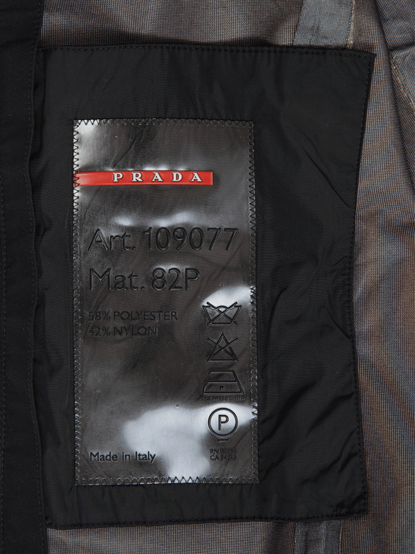 Prada SS 1999 Black Nylon Goretex Vest