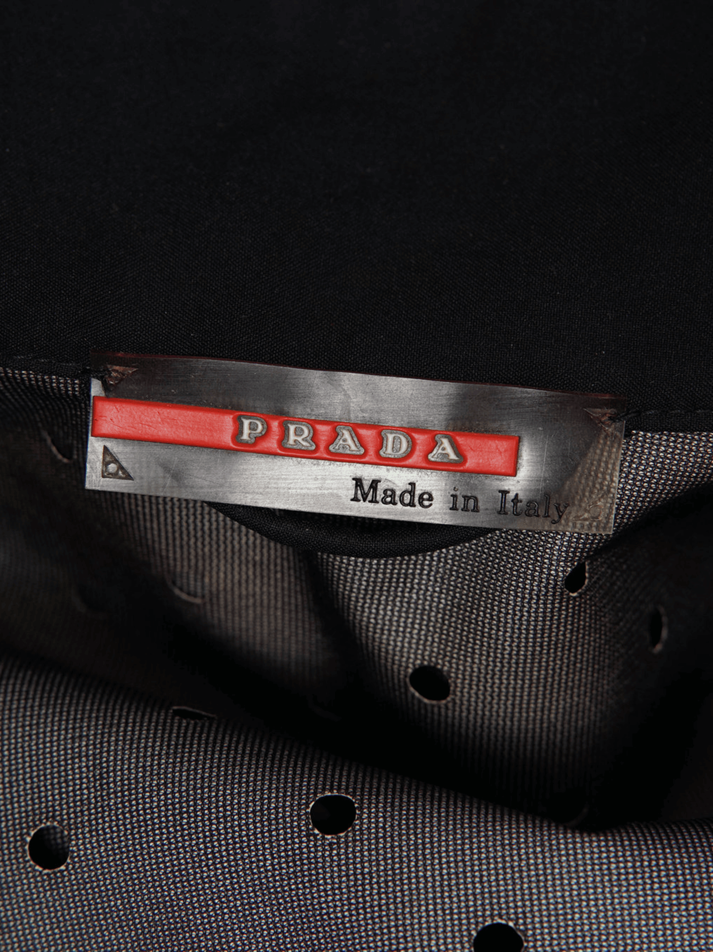 Prada SS 1999 Black Nylon Goretex Vest