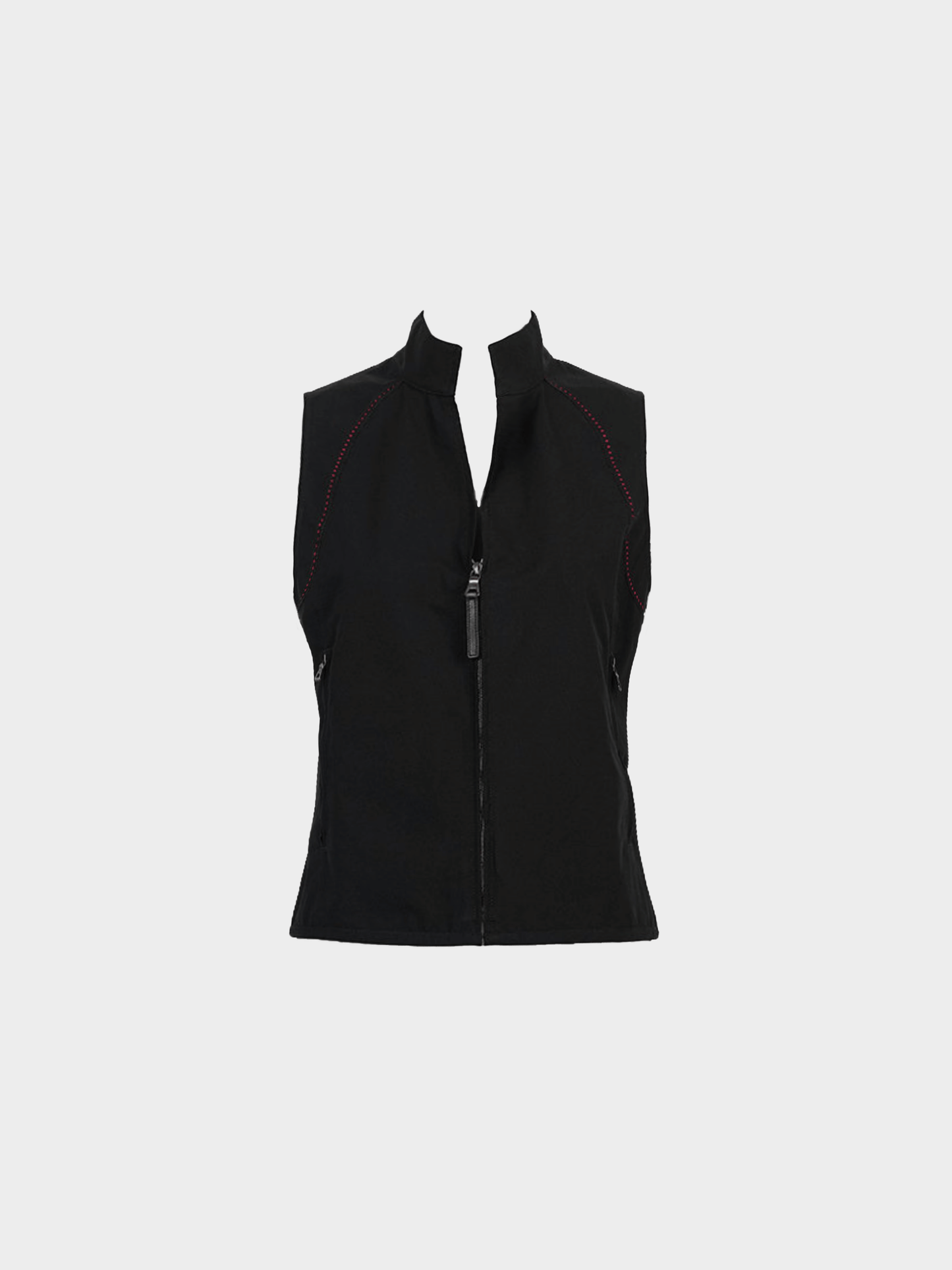 Prada SS 1999 Black Nylon Goretex Vest
