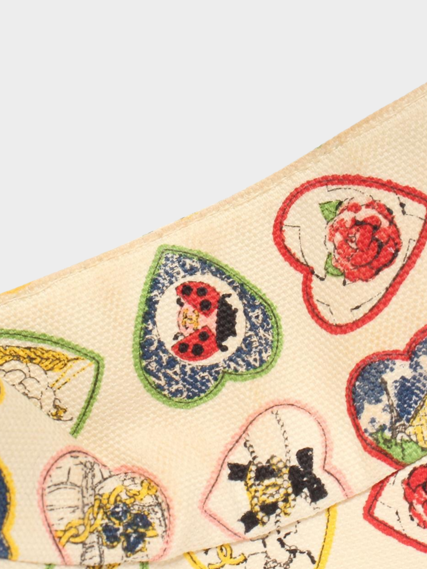 Chanel 2006 Valentines Graphic Printed Visor