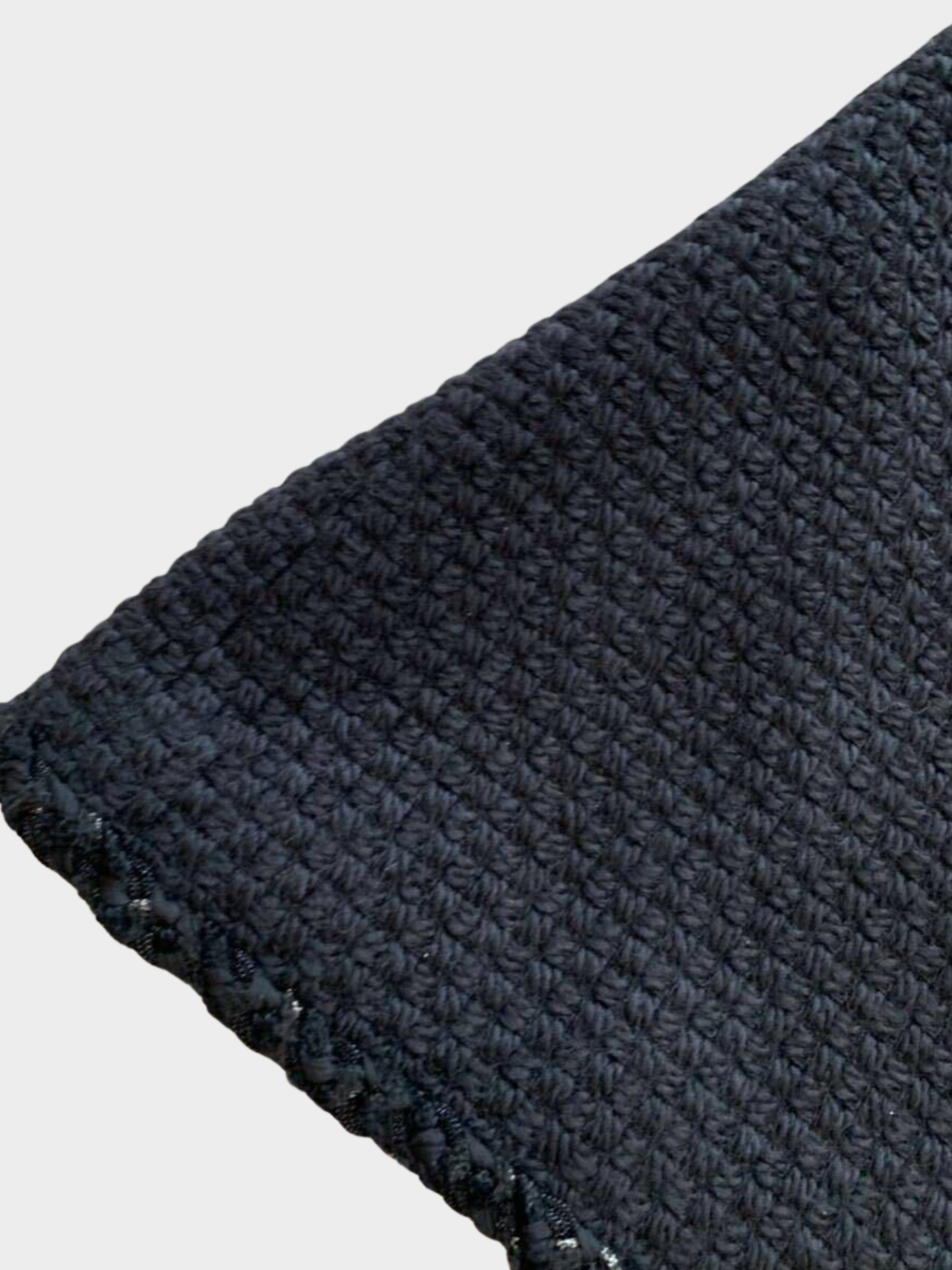 Chanel Pre-Fall 2013 Black Wool Paris-Edinburgh Coat