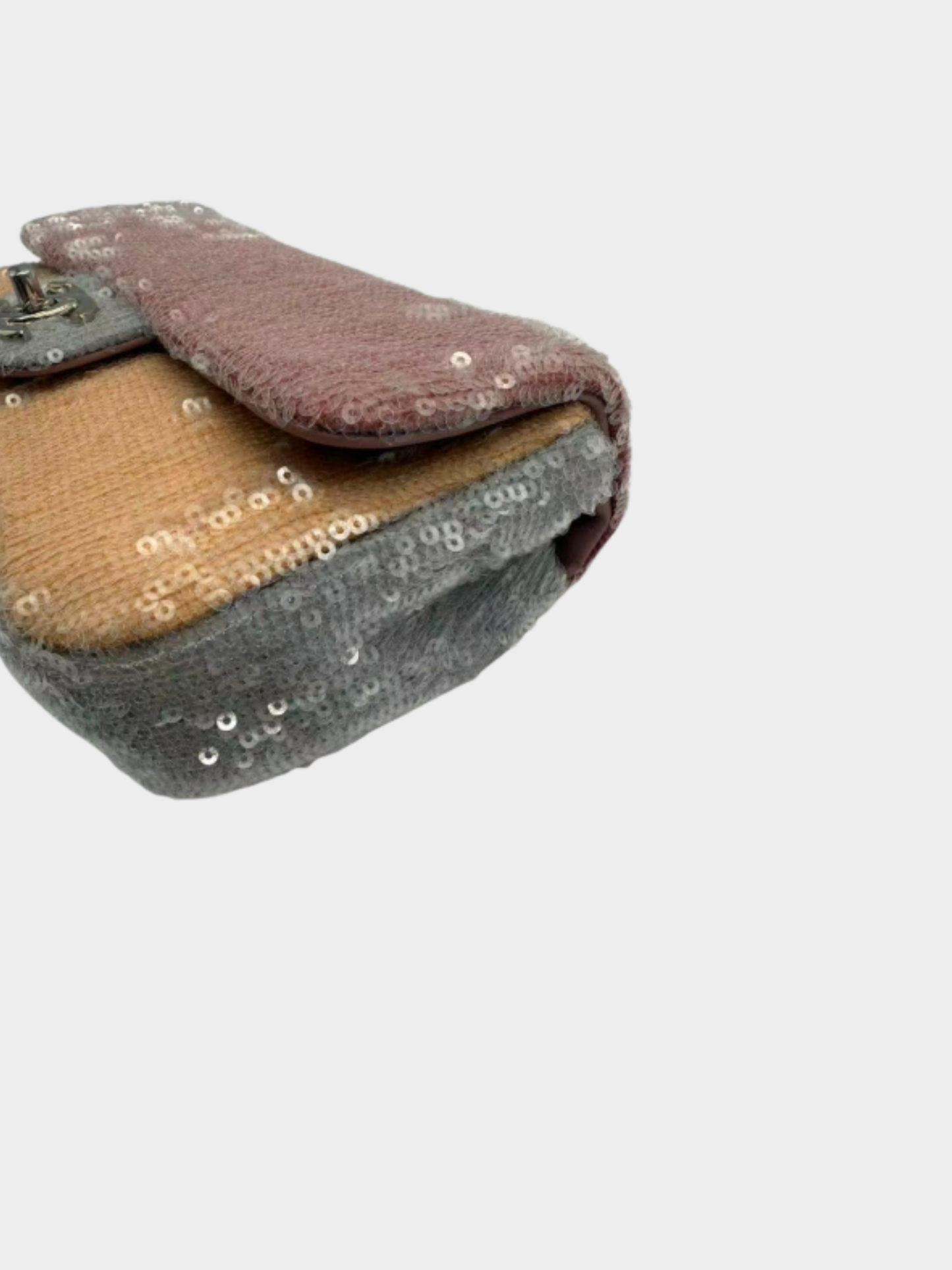 Chanel 2018 Waterfall Sequin Mini Classic Bag