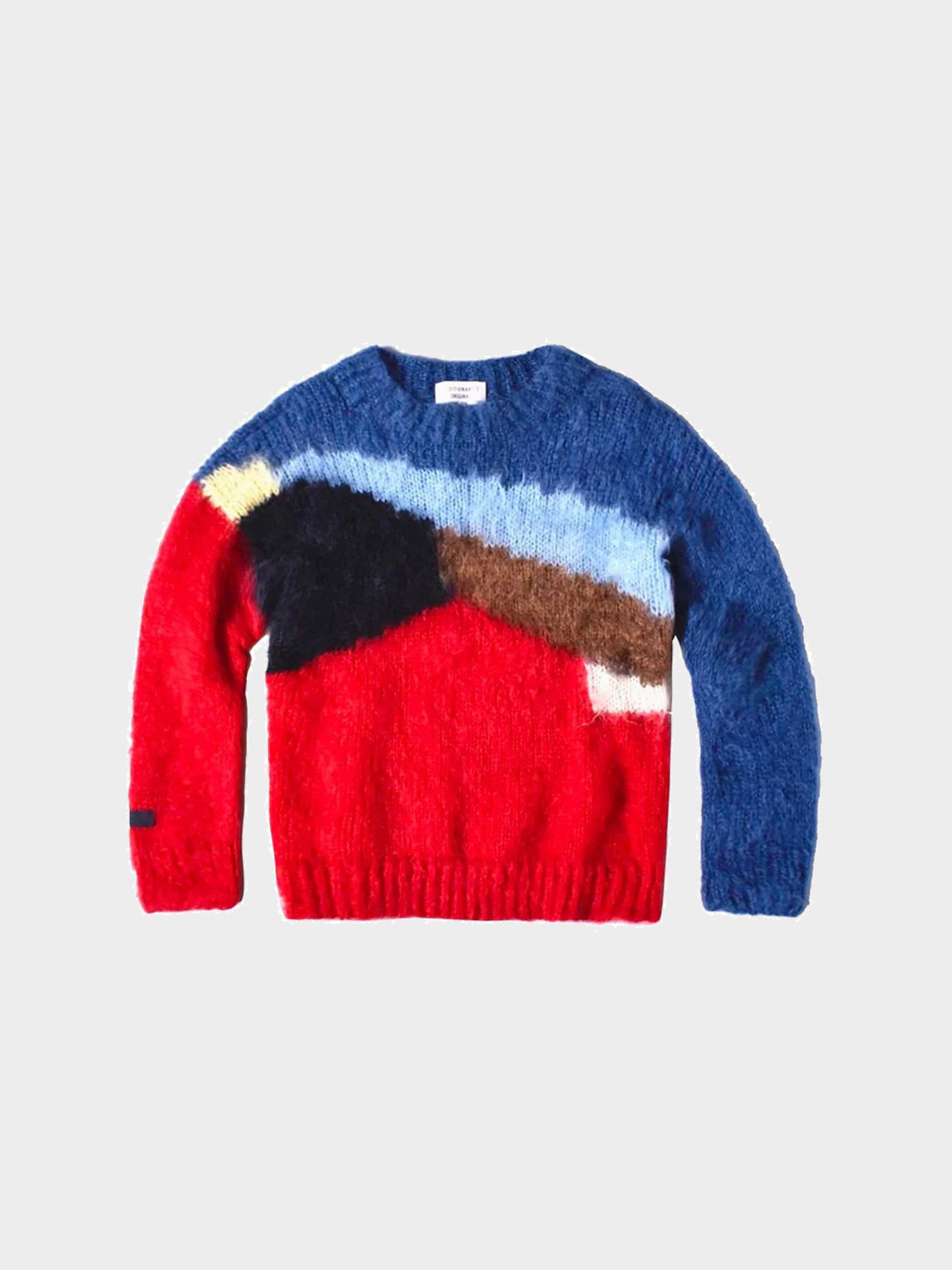 Seditionaries Rare Blue and Red Mohair Sweater