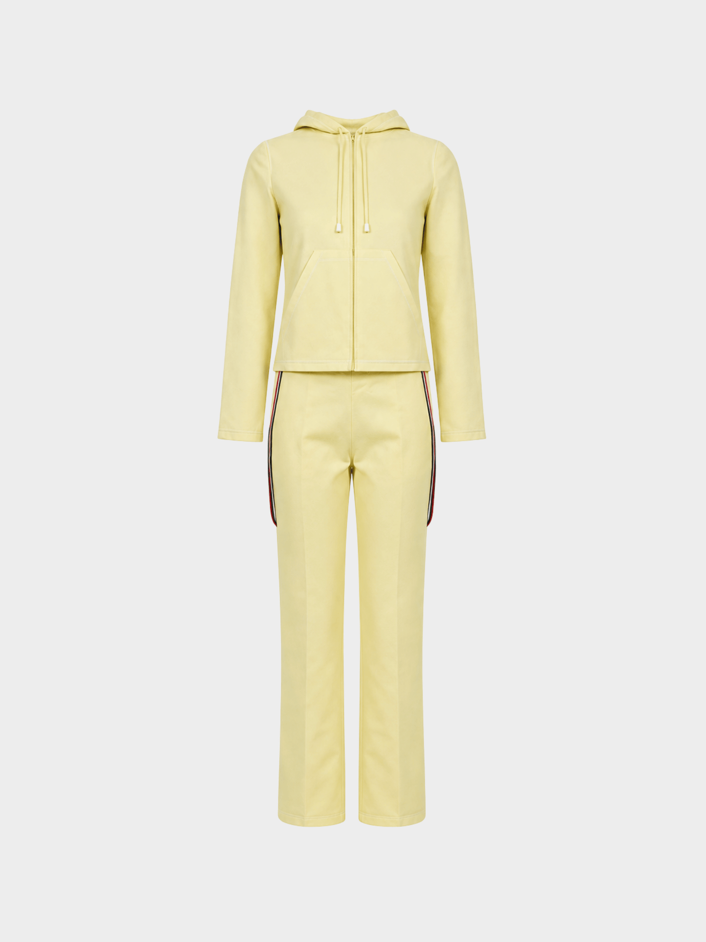 Miu Miu SS 2000 Pale Yellow Nylon Set