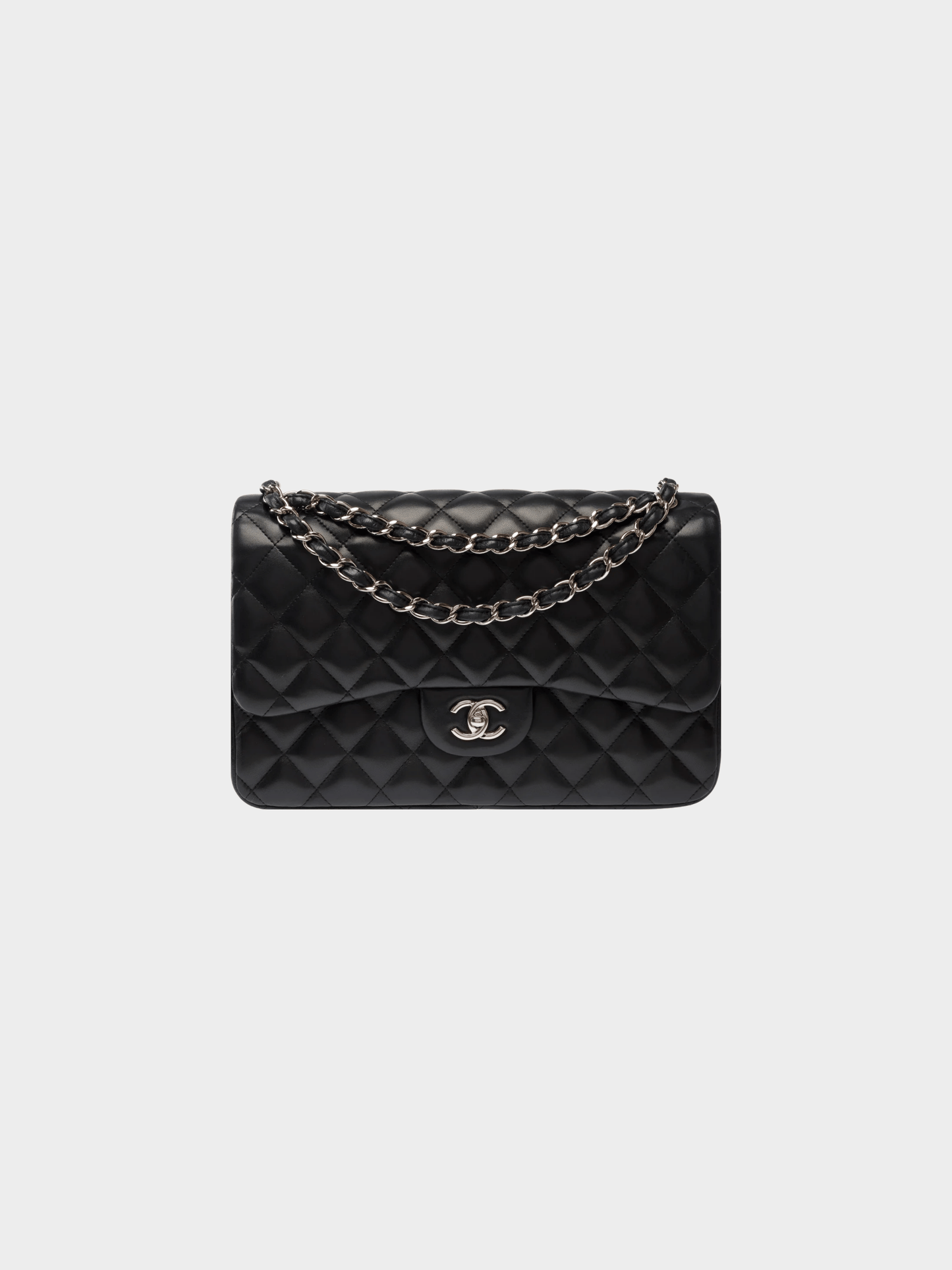 Chanel 2010-2011 Classic Black Caviar Quilted Flap Bag