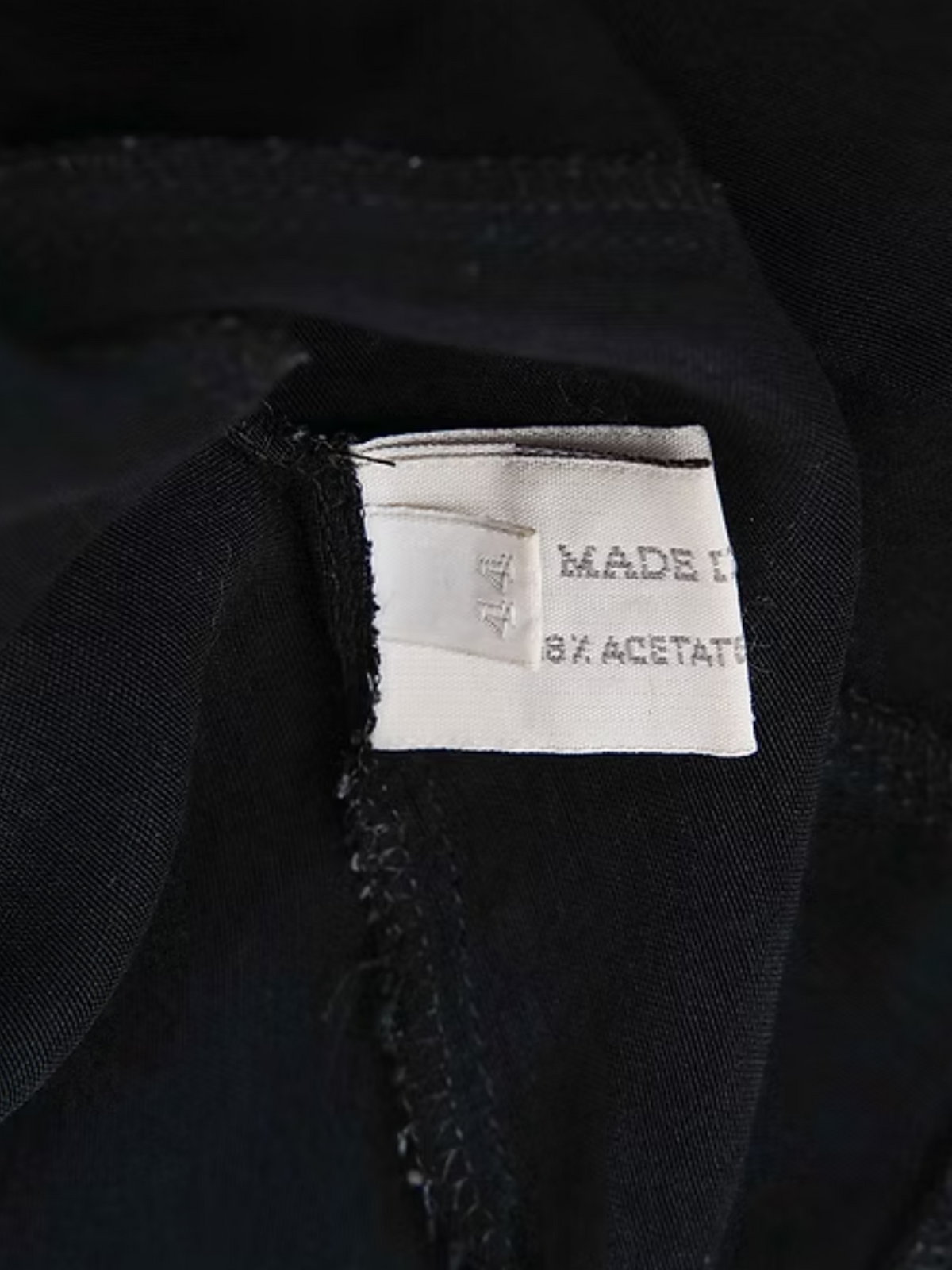 Miu Miu SS 1998 Black Shiny Tank Top