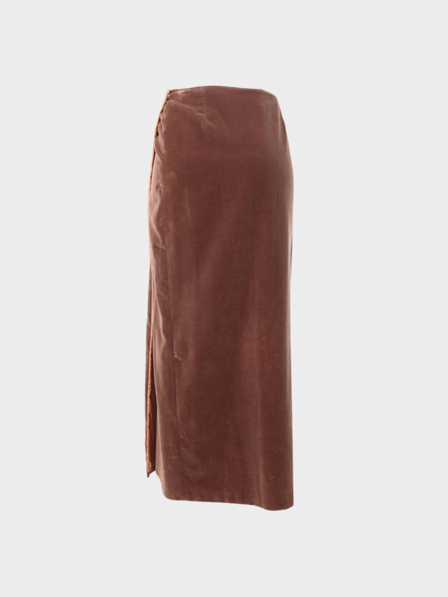 Maison Martin Margiela AW 1999 Brown Cotton Maxi Skirt