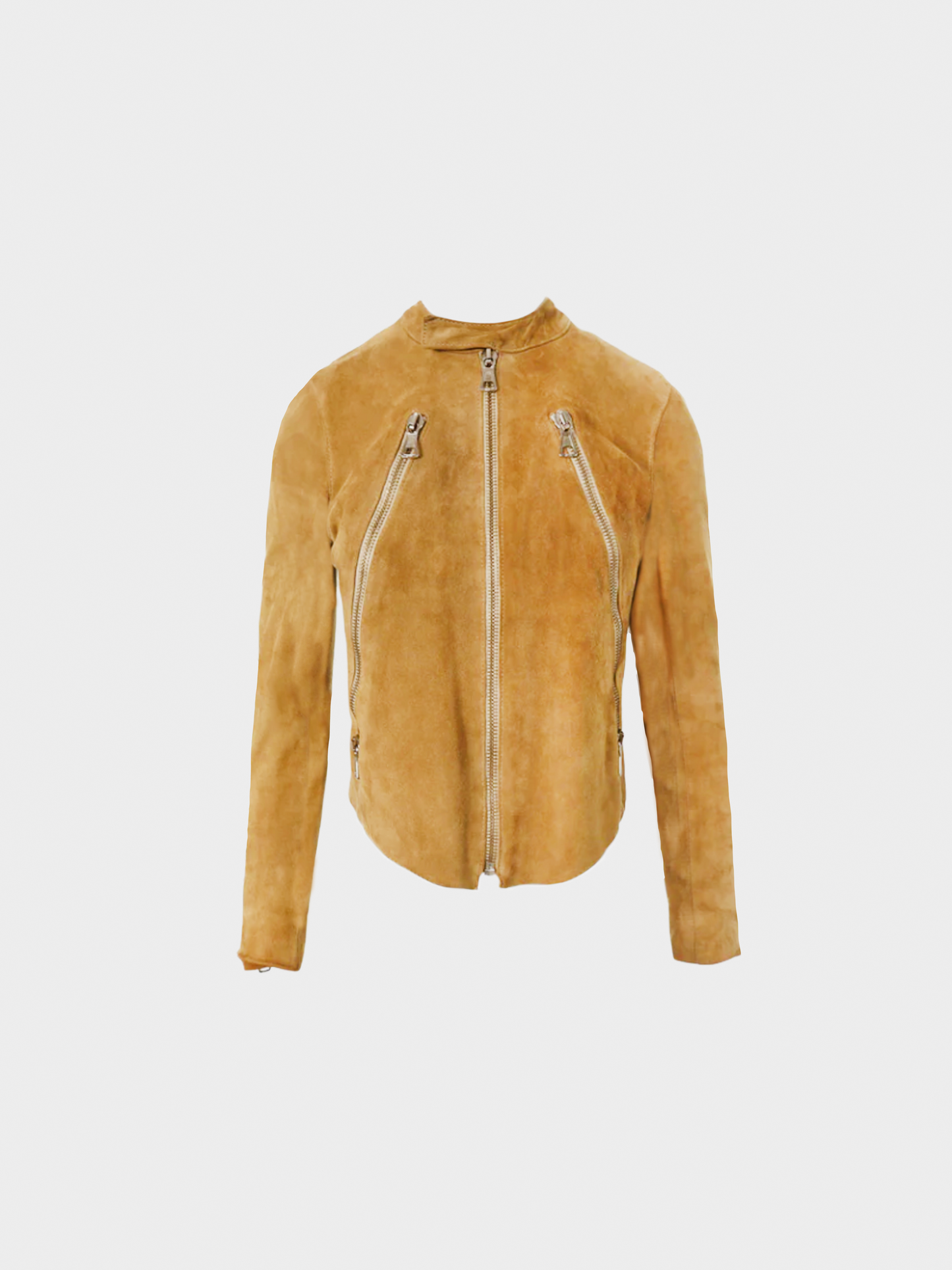 Maison Martin Margiela AW 2005 Tan Suede Leather Jacket