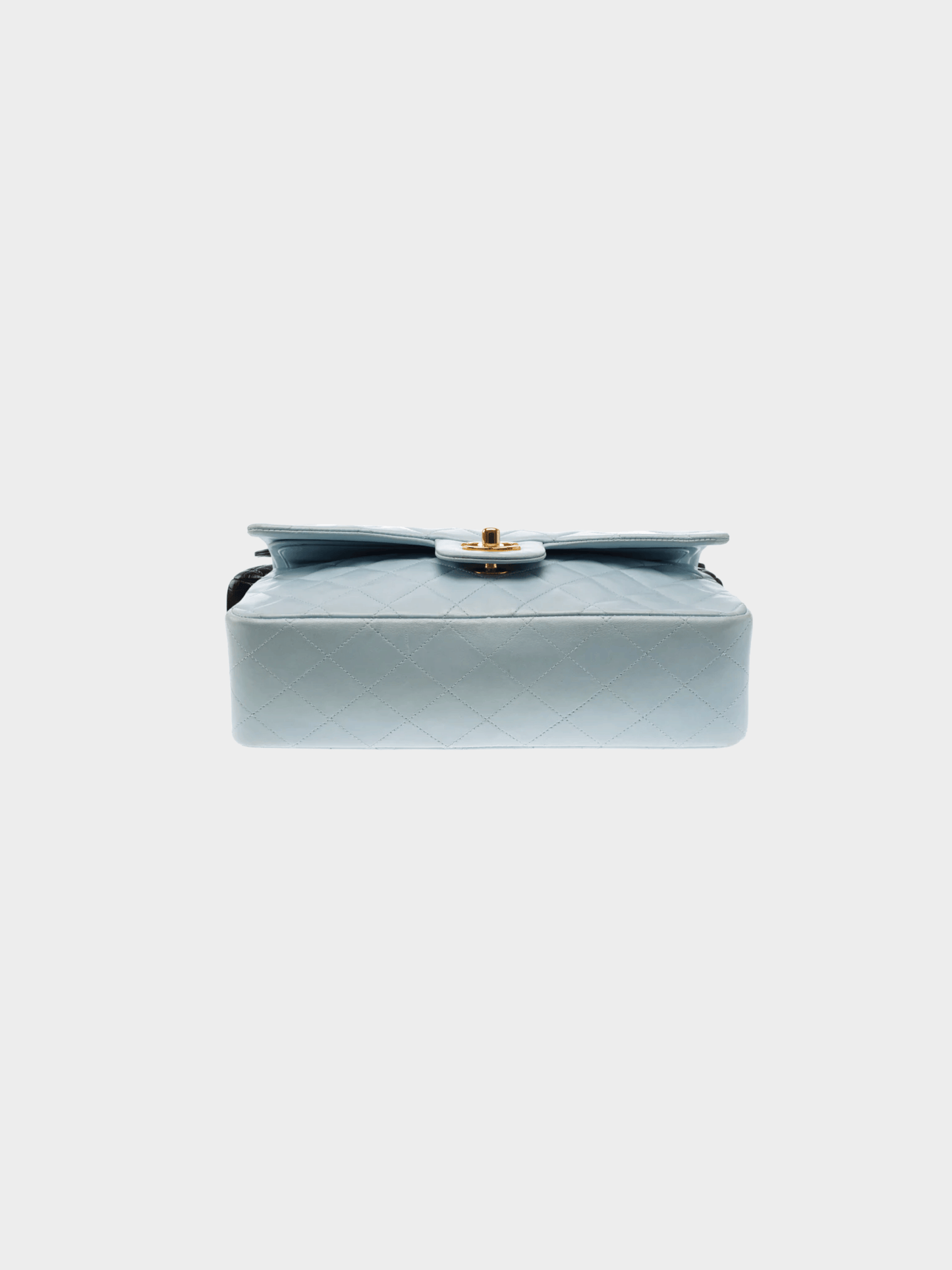 Chanel 1997 Timeless Medium Baby Blue Flap Bag