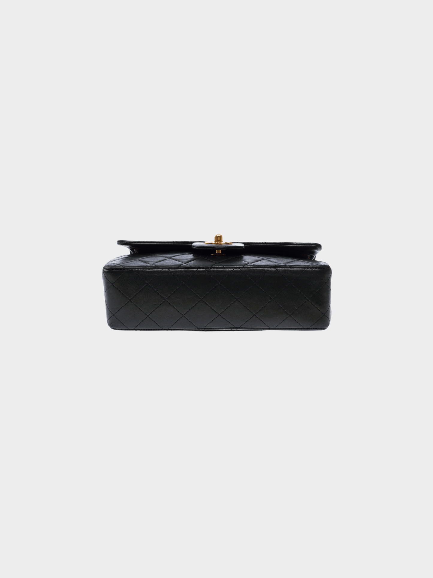 Chanel 1991 Black Diamond Quilt Classic Flap