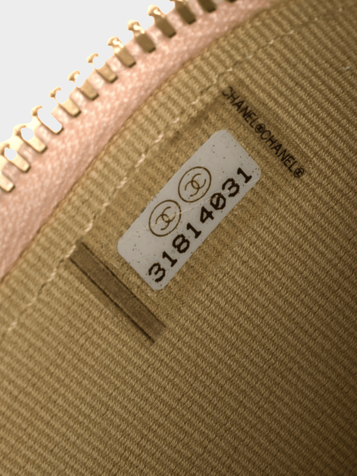 Chanel 2021 Pink Leather Vanity Case