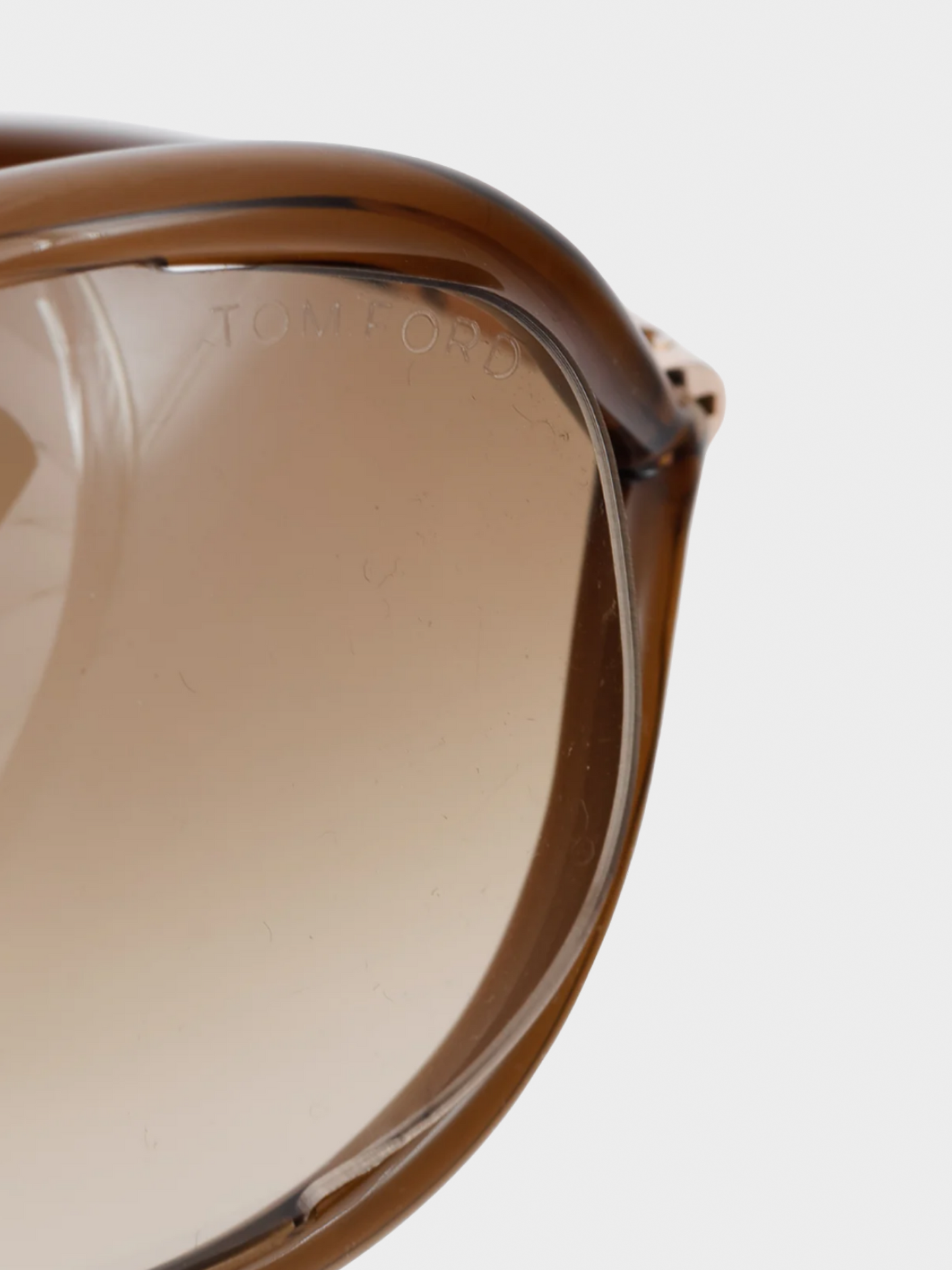 Tom Ford 2000s Jennifer Brown Butterfly Sunglasses