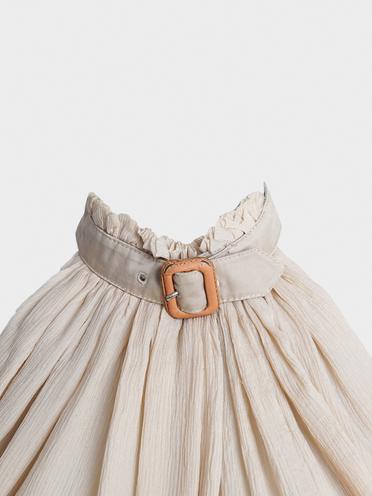 Miu Miu FW 2002 Beige Halter Neck Top