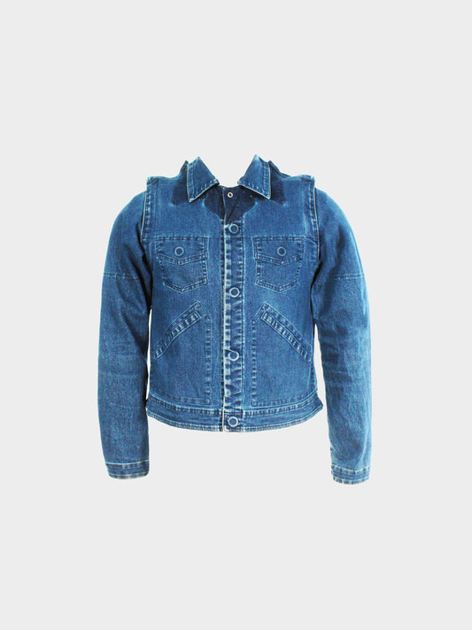 UNDERCOVER SS 1999 Relief Denim Jacket