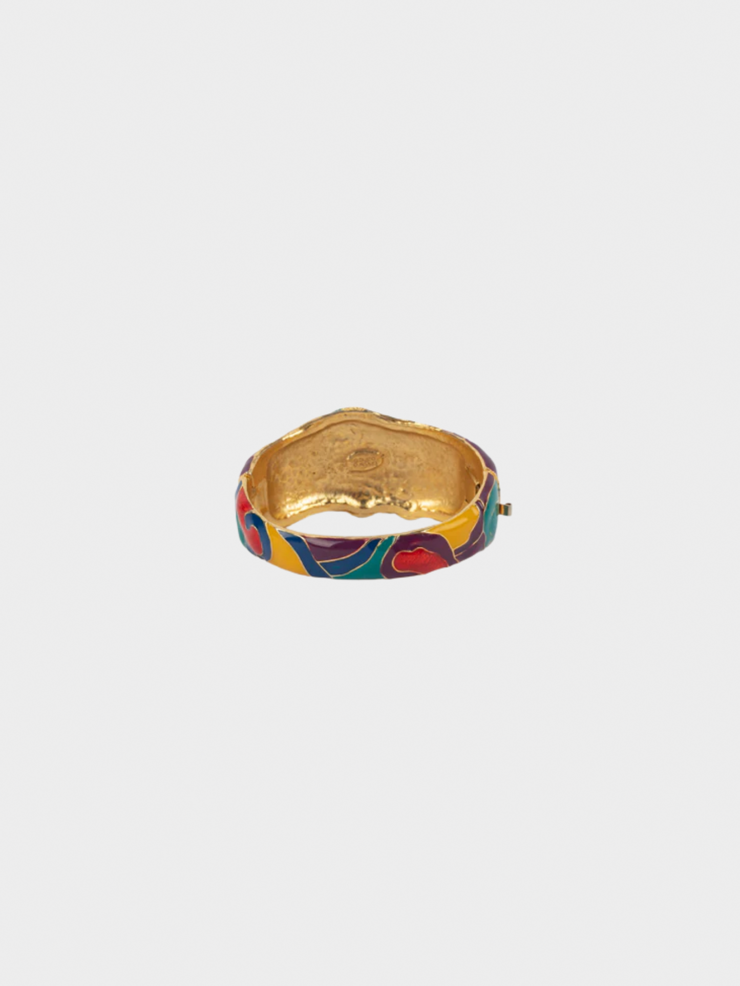 Emanuel Ungaro 2000s Multicoloured Enamel Bracelet